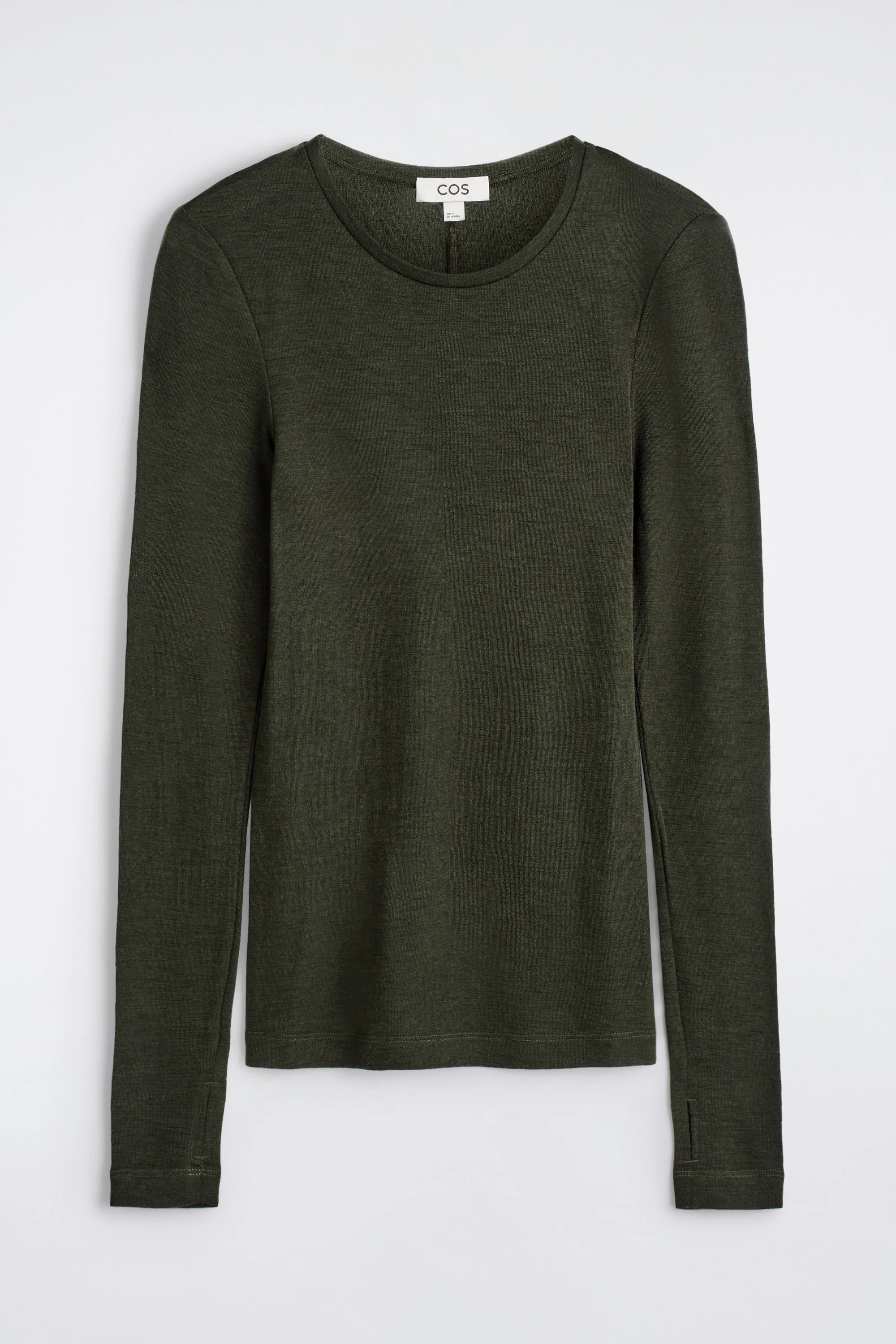 SLIM MERINO WOOL TOP