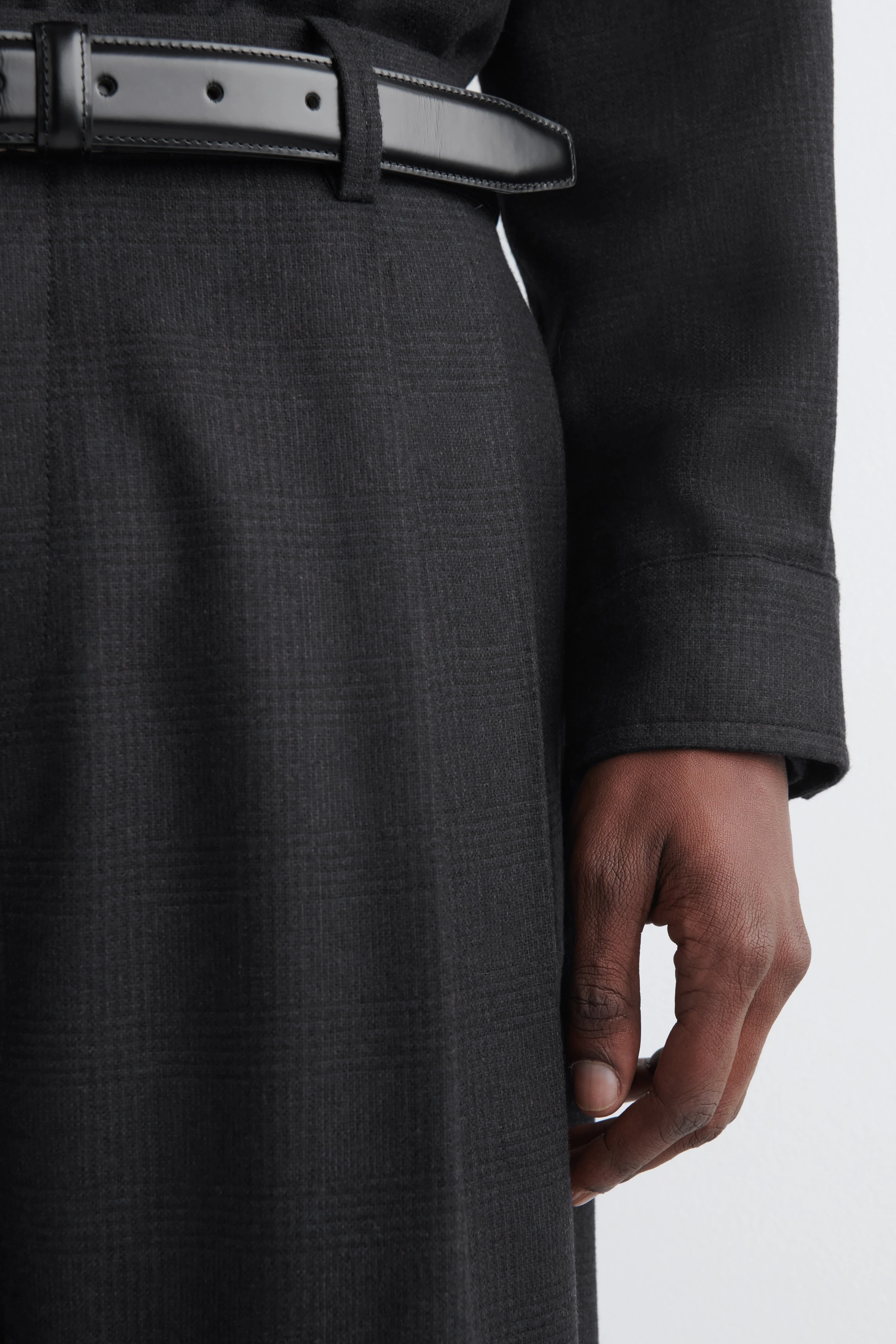 PLEATED WOOL RELAXED-FIT STRAIGHT-LEG TROUSERS - 5