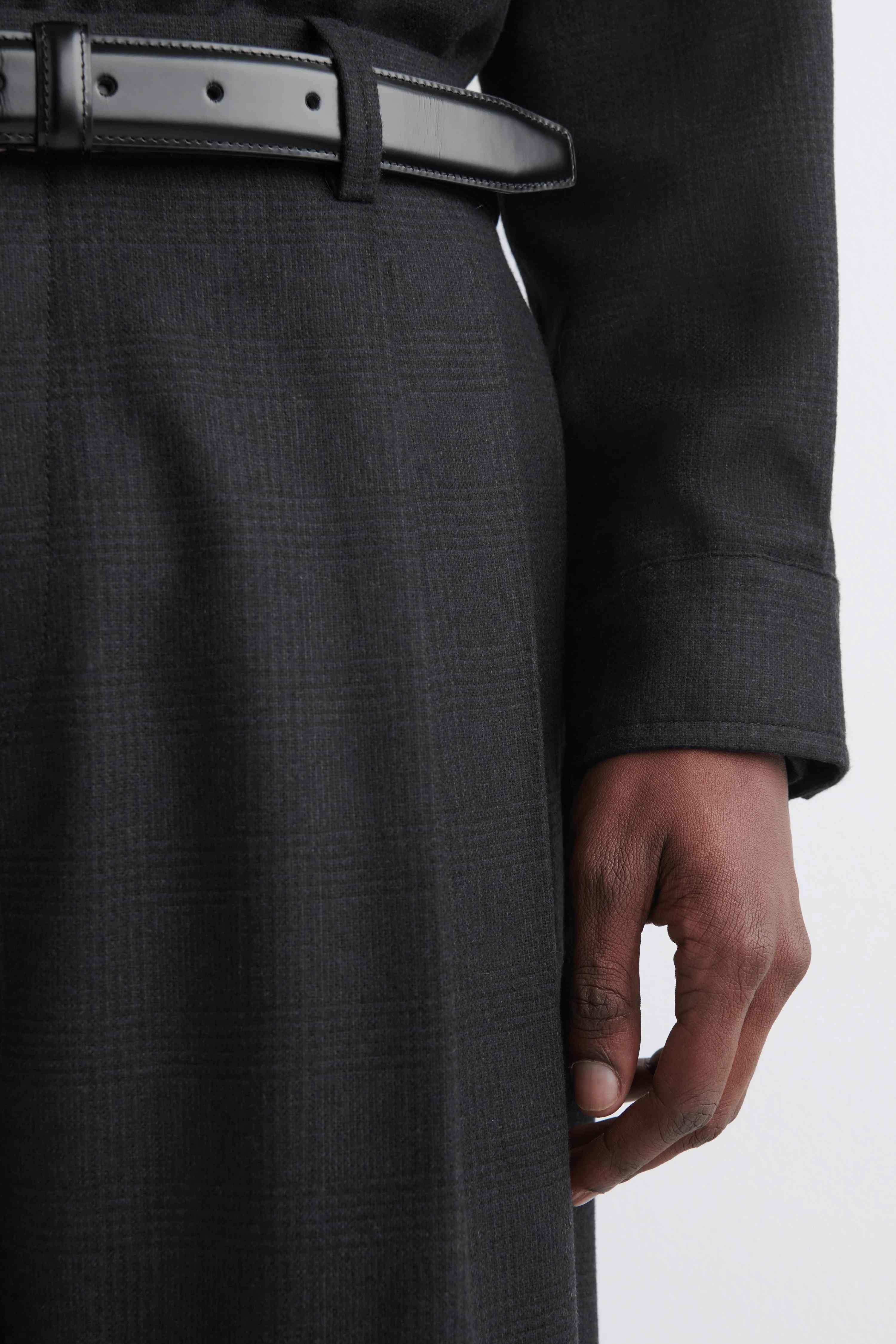 PLEATED WOOL RELAXED-FIT STRAIGHT-LEG TROUSERS - 5