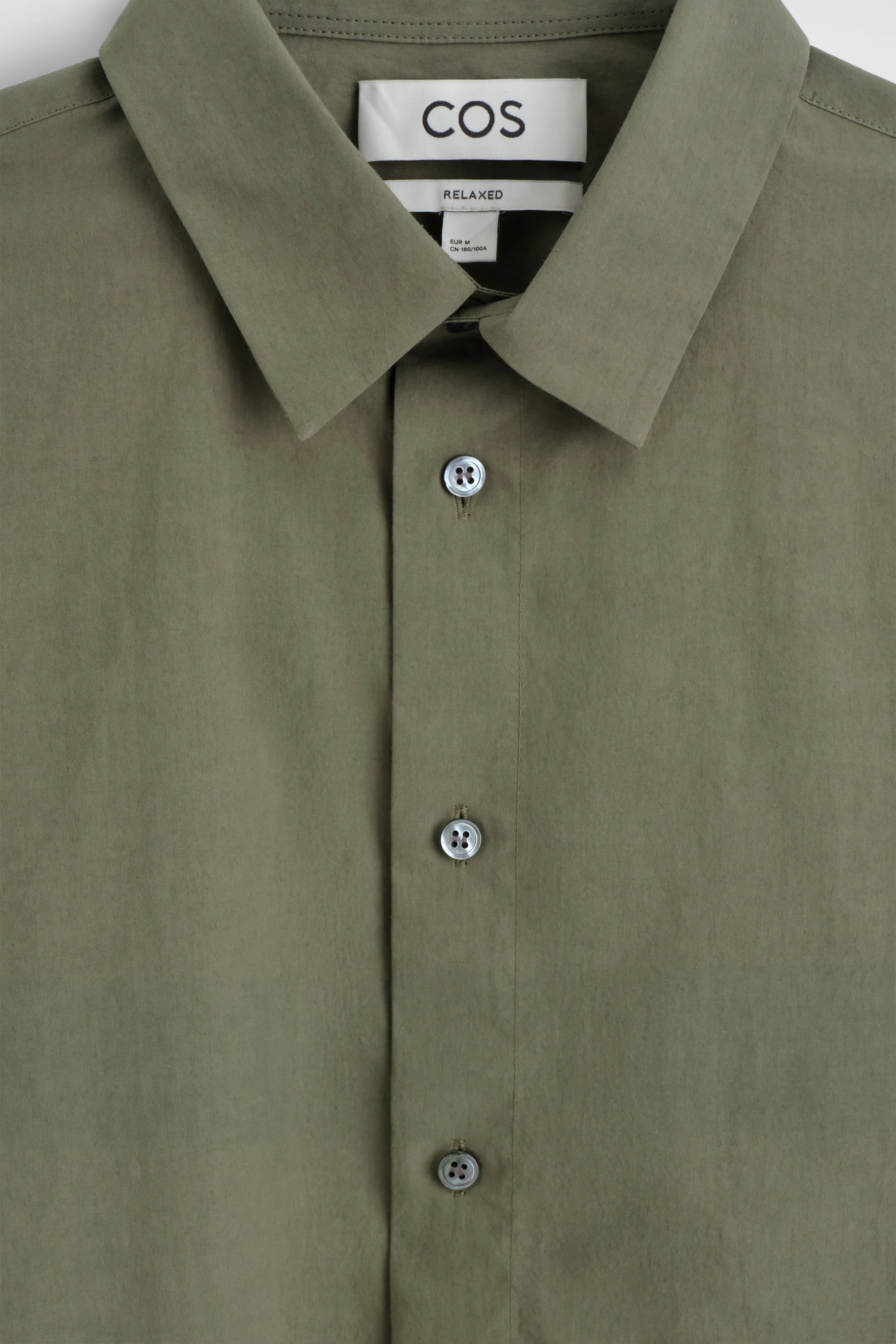 RELAXED PIMA COTTON-POPLIN SHIRT - 7