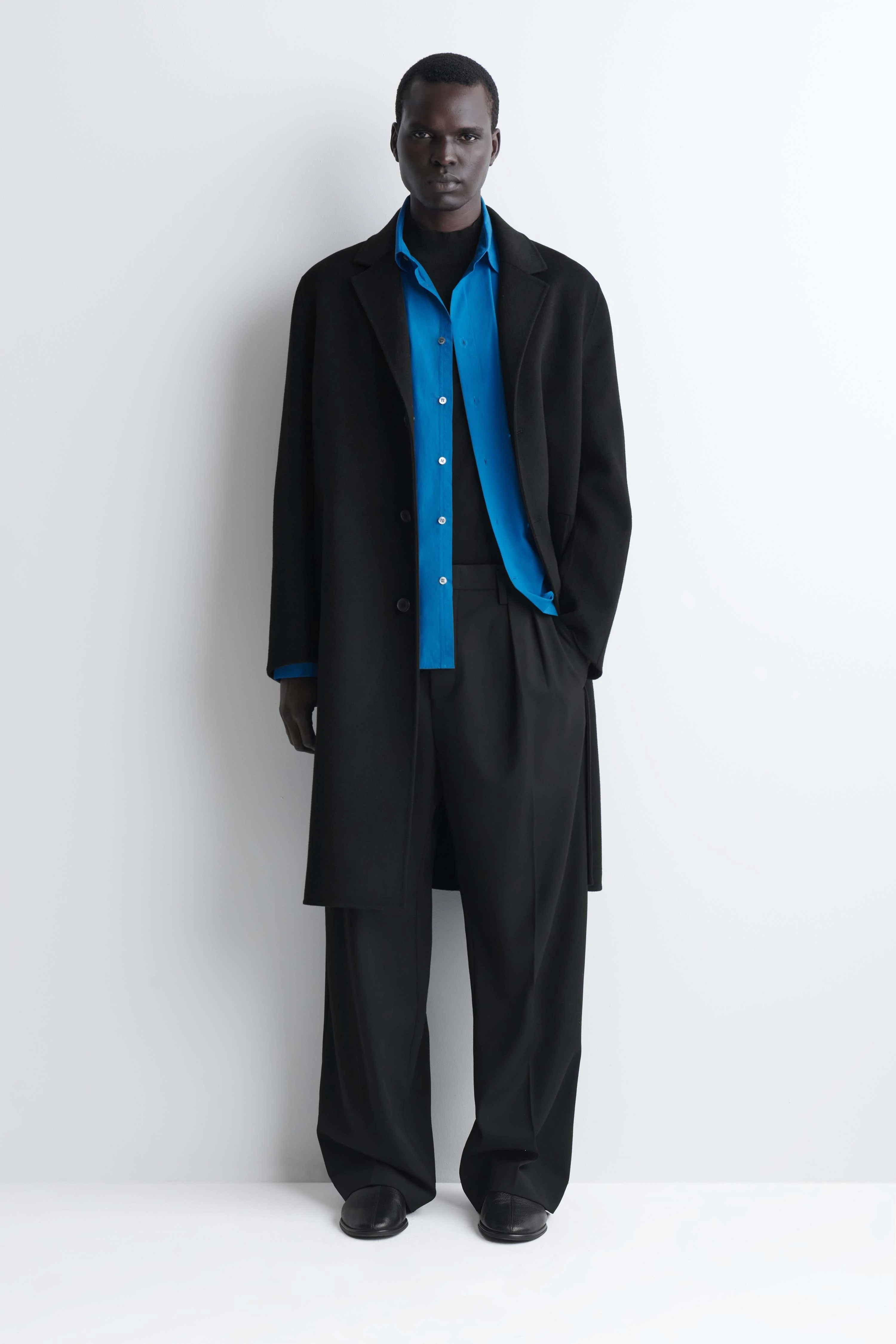 RELAXED PIMA COTTON-POPLIN SHIRT - 3