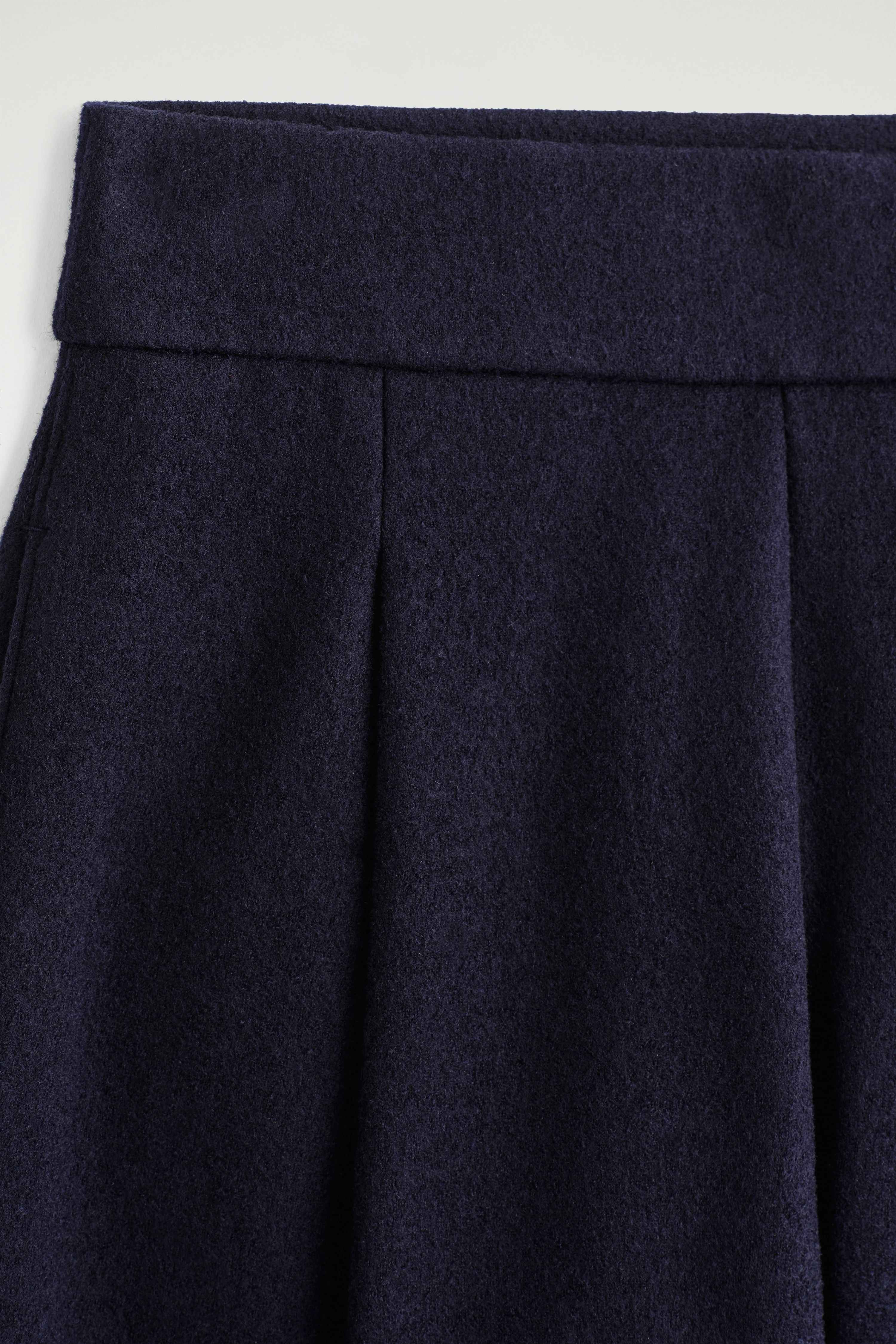 BOILED-WOOL BARREL-LEG TROUSERS - 2