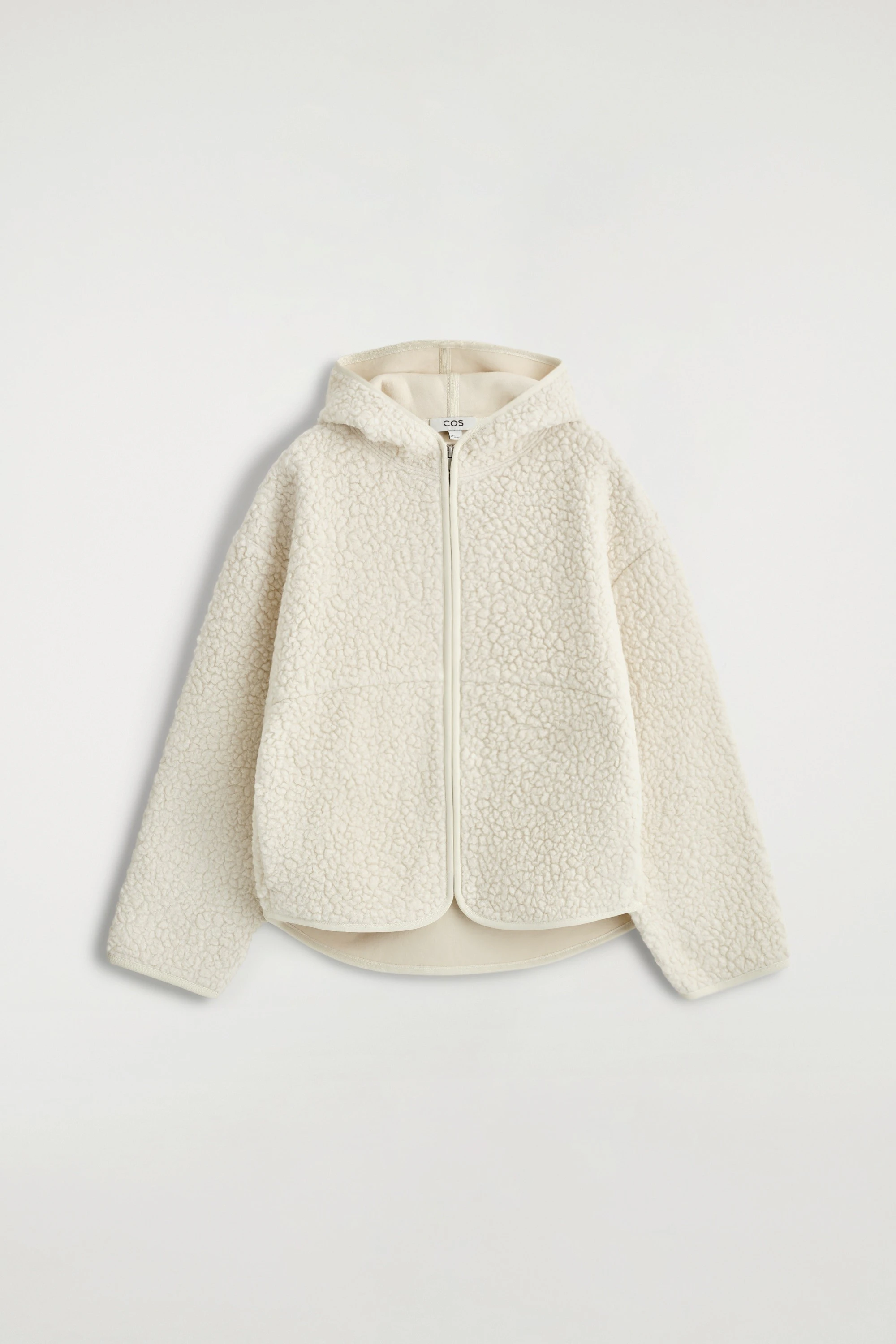 HOODED TEDDY JACKET - 7