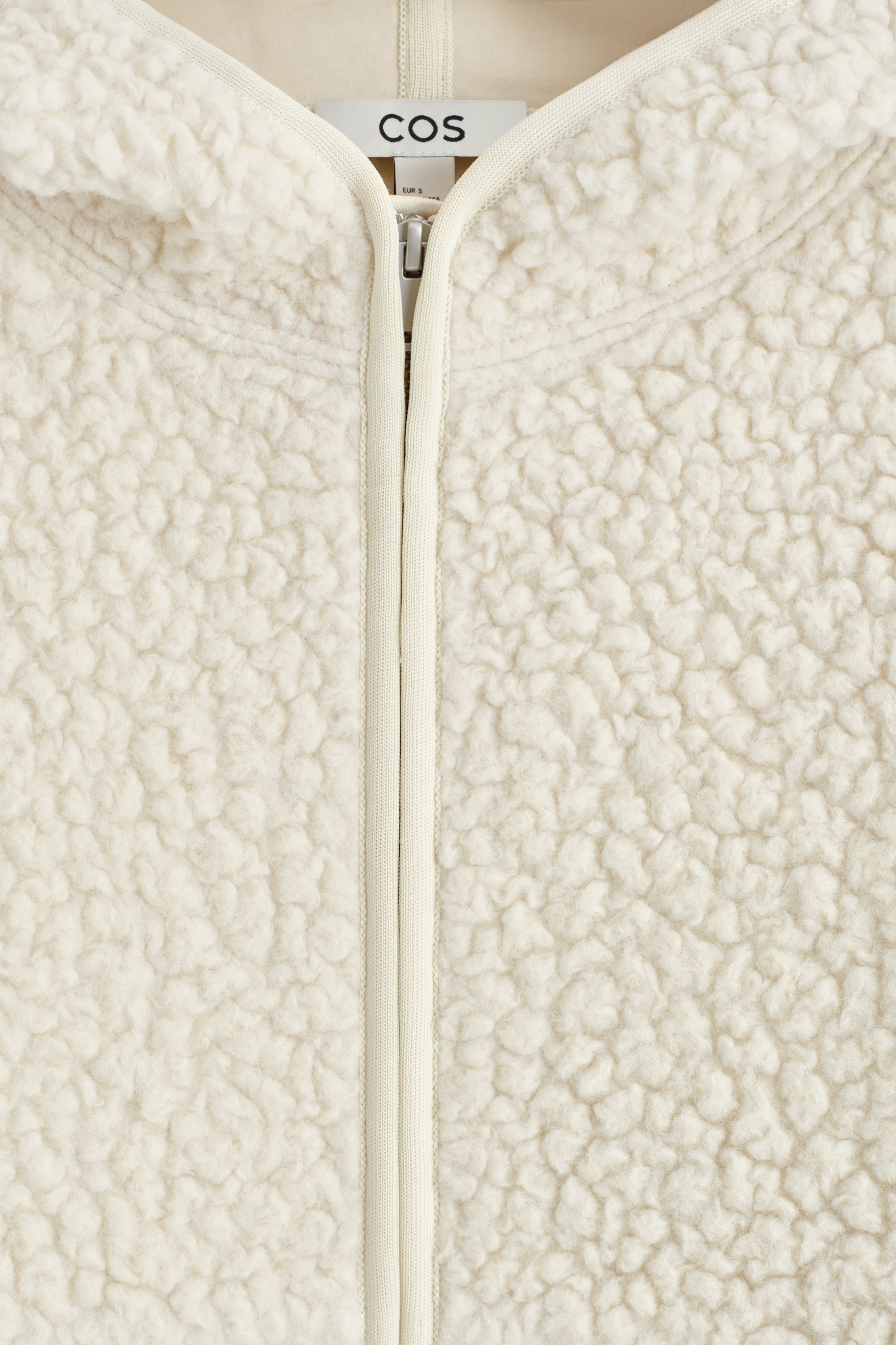 HOODED TEDDY JACKET - 8