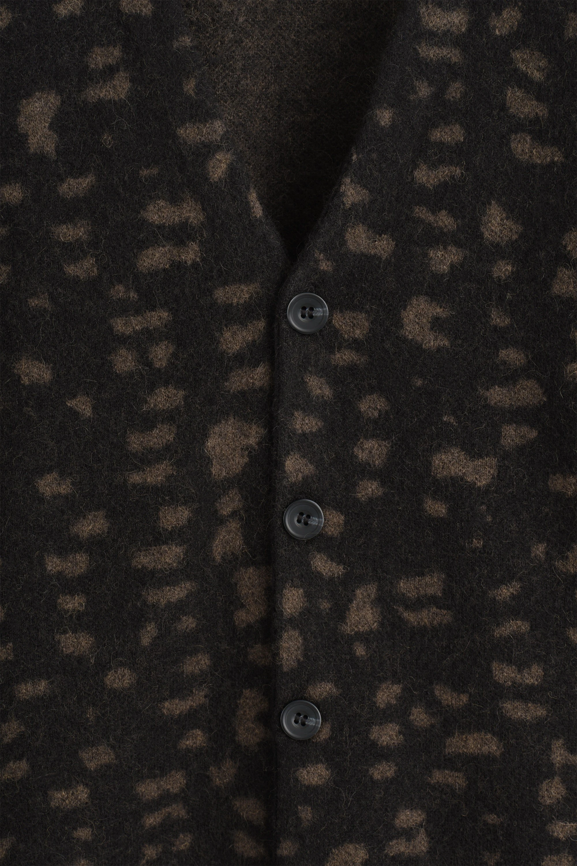 GEOMETRIC WOOL-ALPACA CARDIGAN - 2