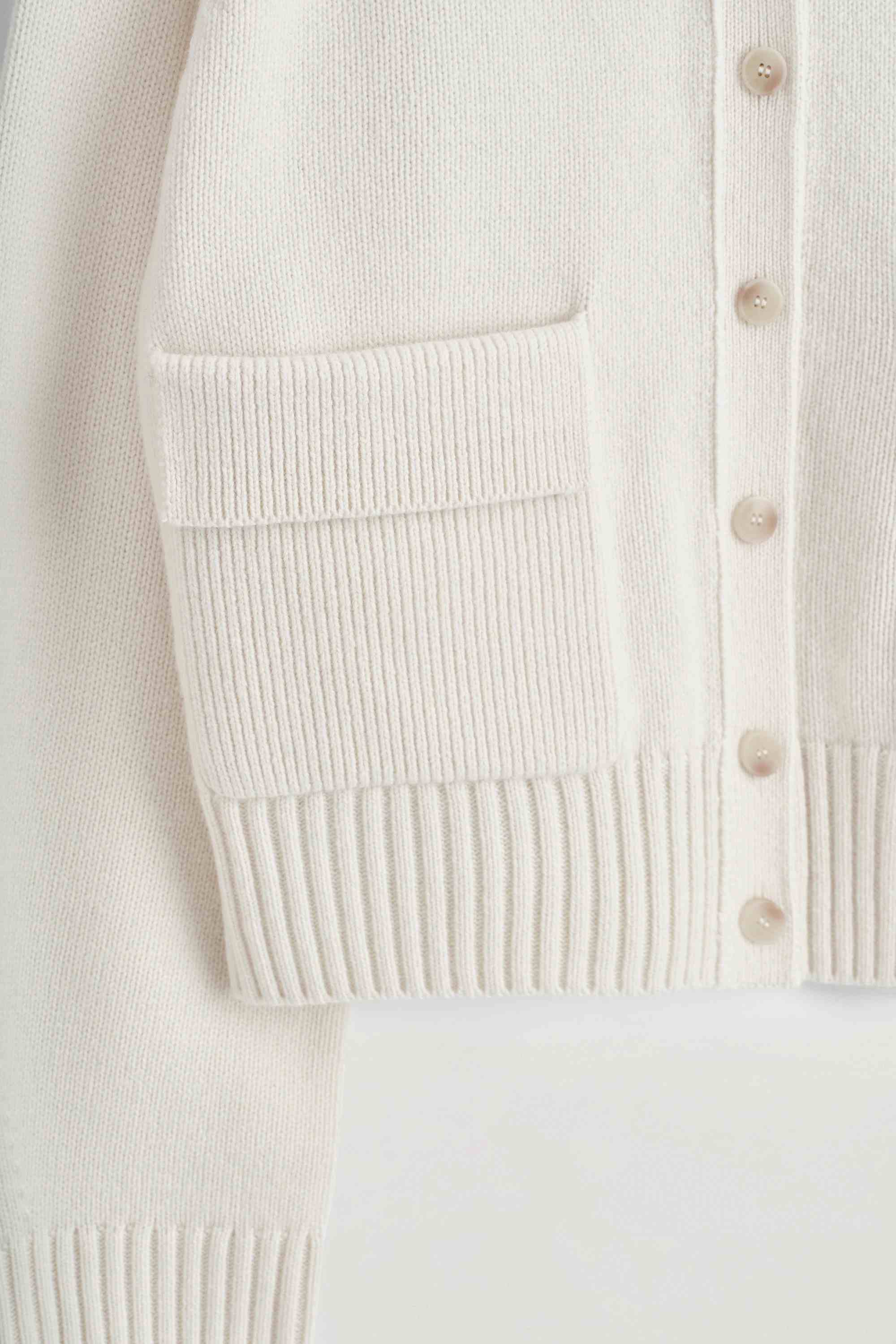 KNITTED MERINO WOOL BOMBER JACKET