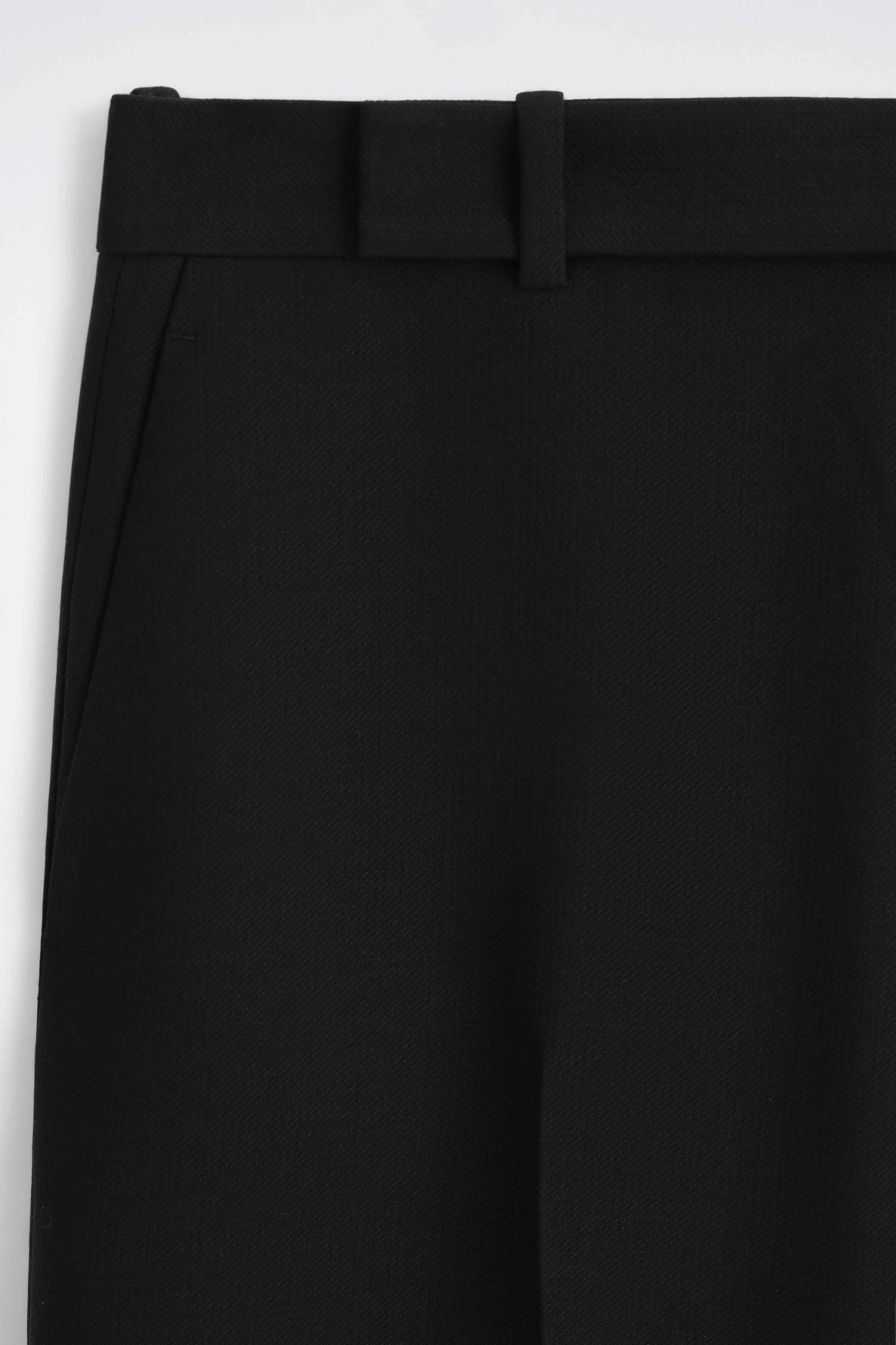 WOOL-BLEND RELAXED-FIT STRAIGHT-LEG TROUSERS - 8