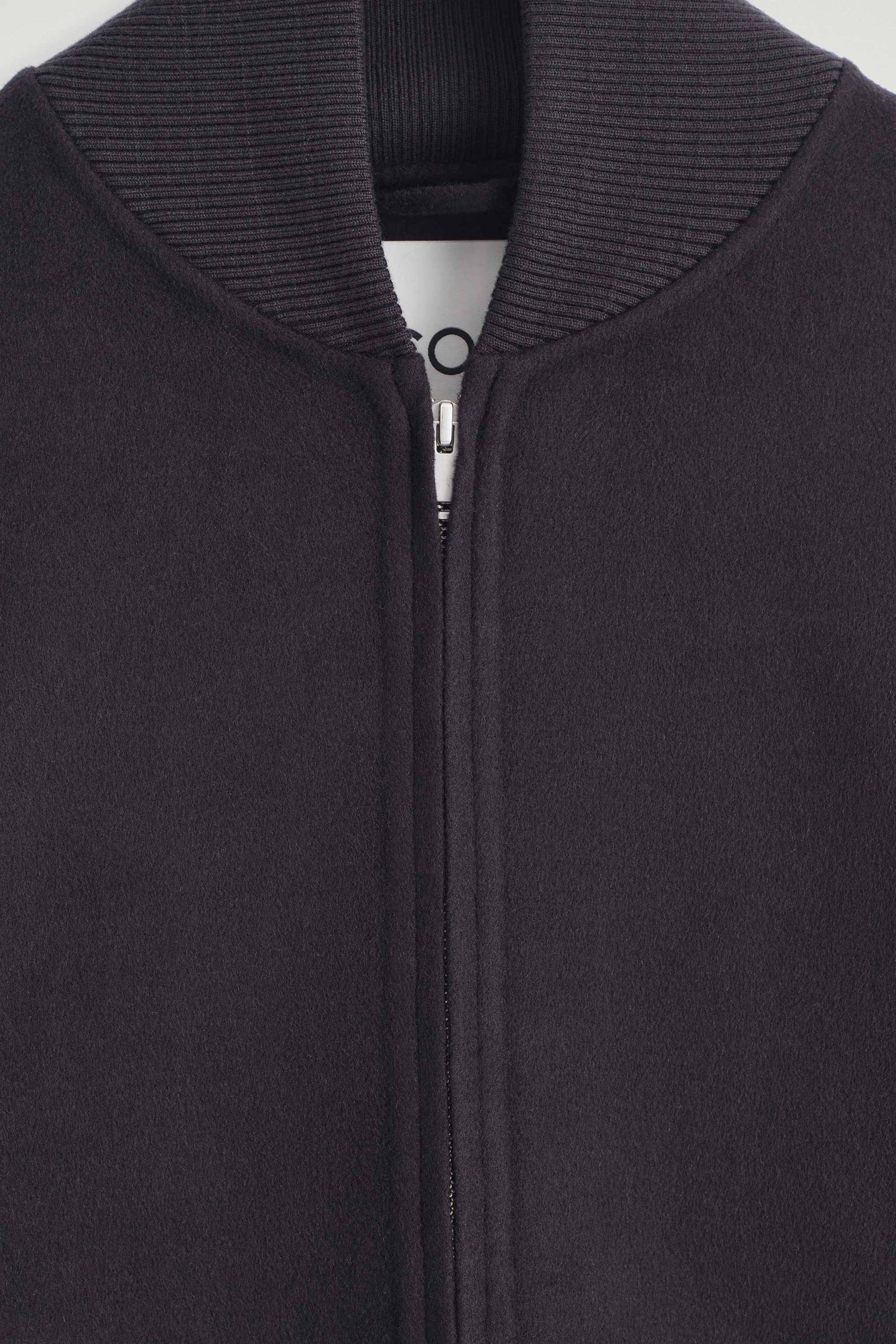 DOUBLE-FACED WOOL BOMBER JACKET - 2