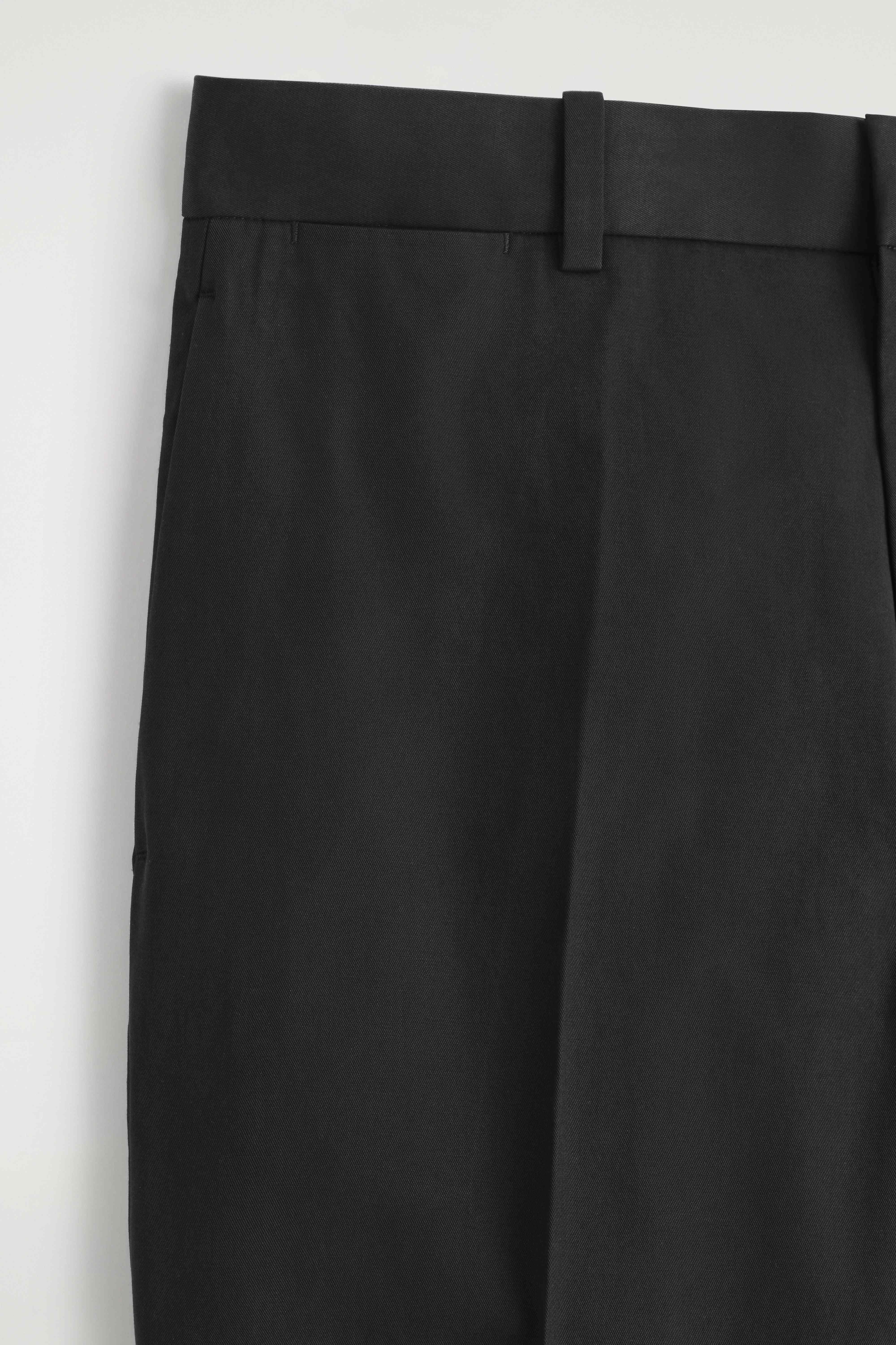 COTTON REGULAR-FIT TAPERED CHINOS - 2