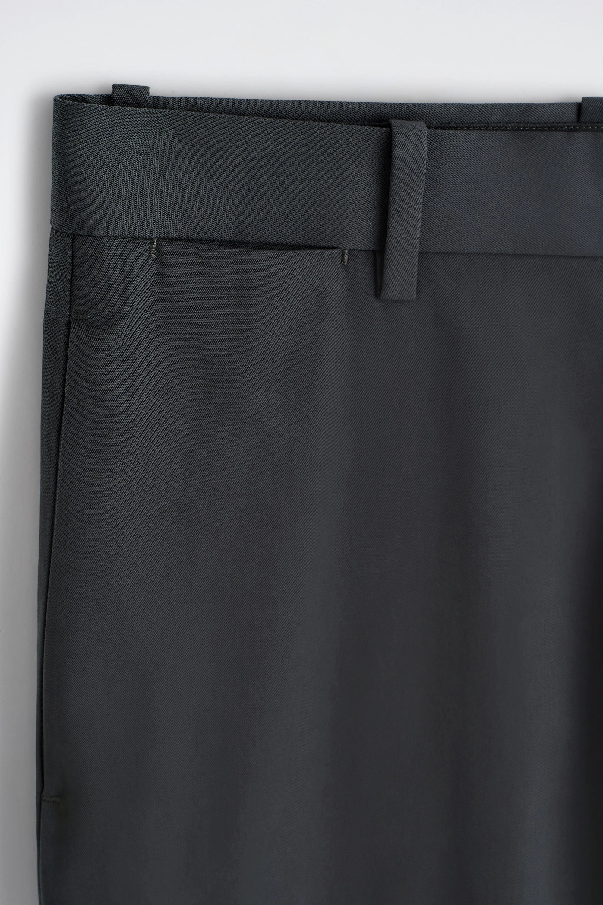 COTTON REGULAR-FIT TAPERED CHINOS - 8