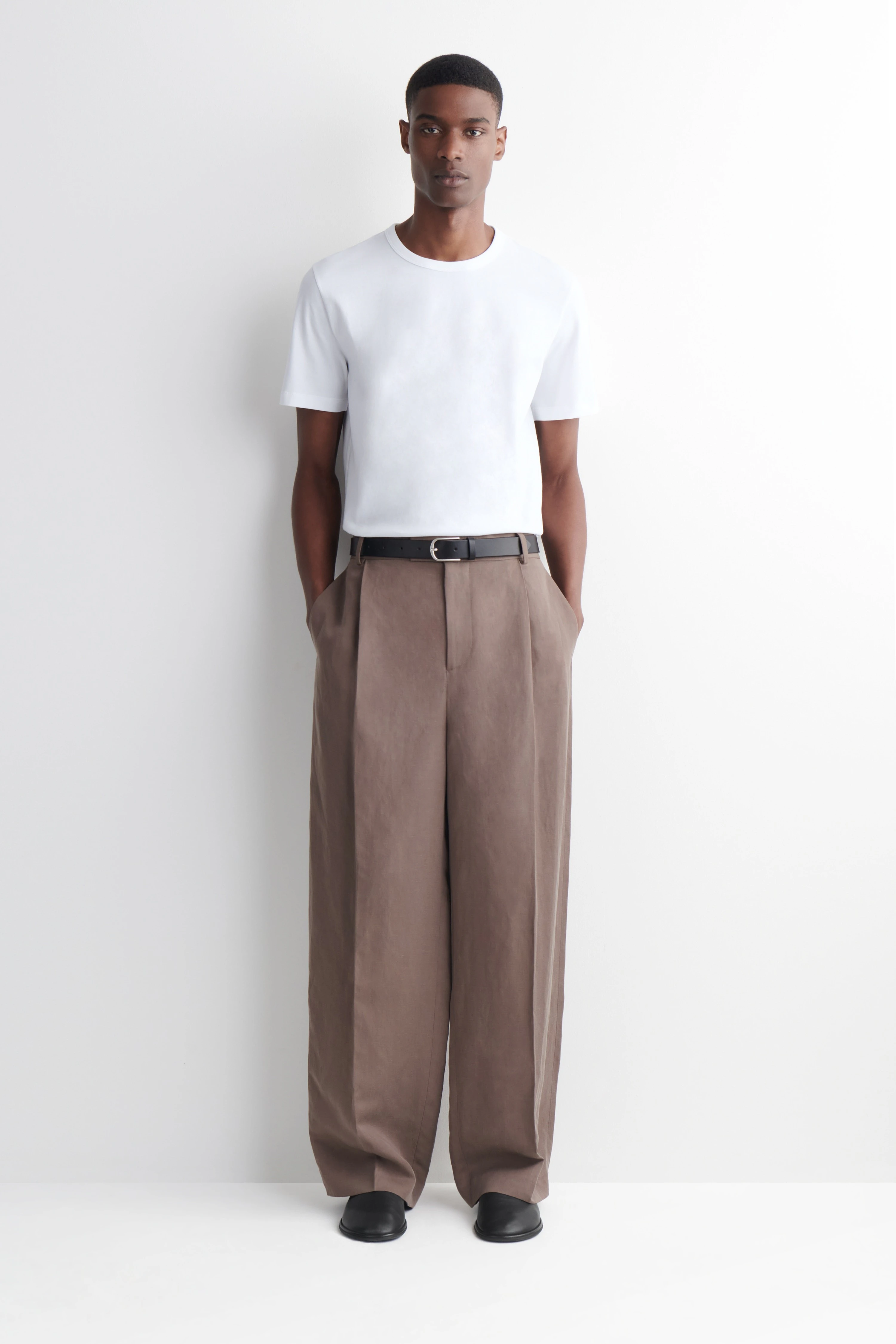 BRUSHED-COTTON T-SHIRT - 3