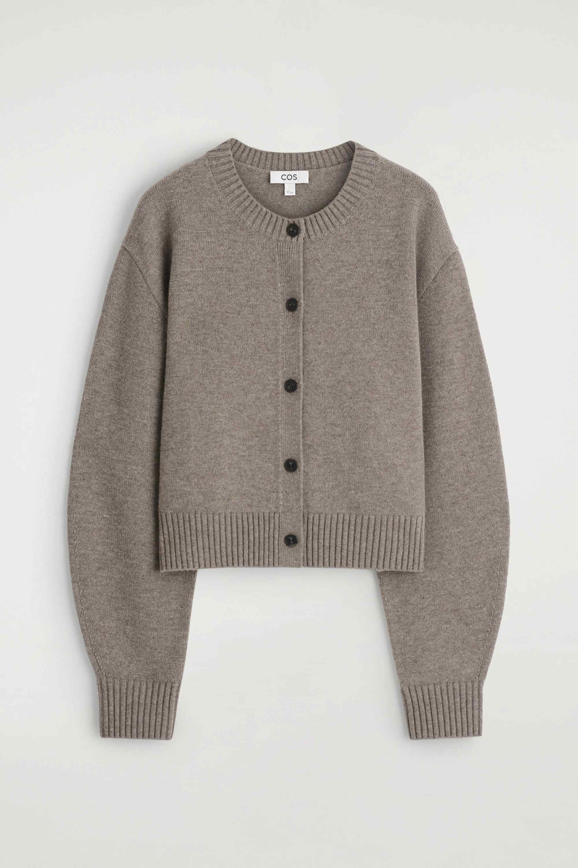 MERINO WOOL CARDIGAN - 1