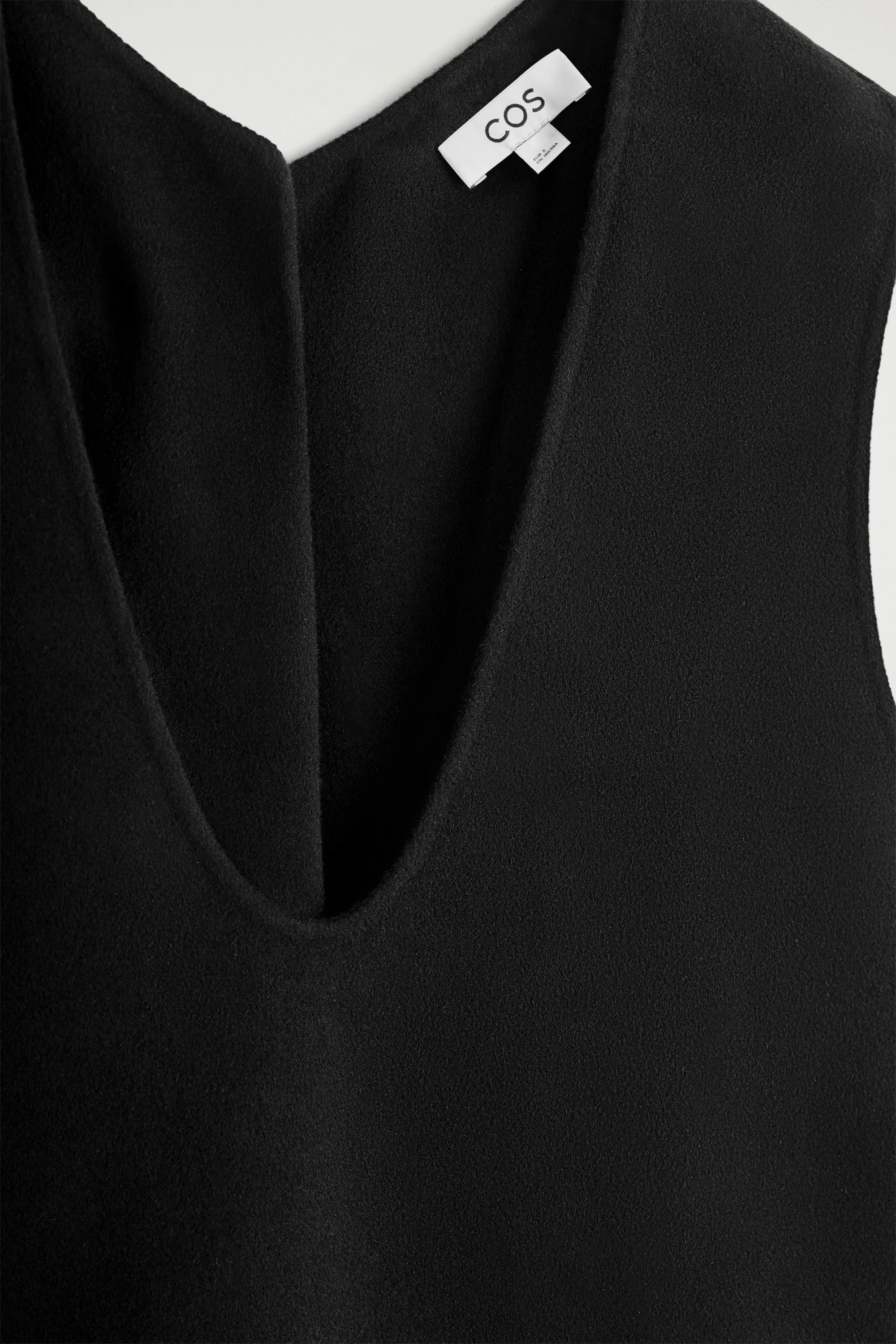 DOUBLE-FACED WOOL VEST