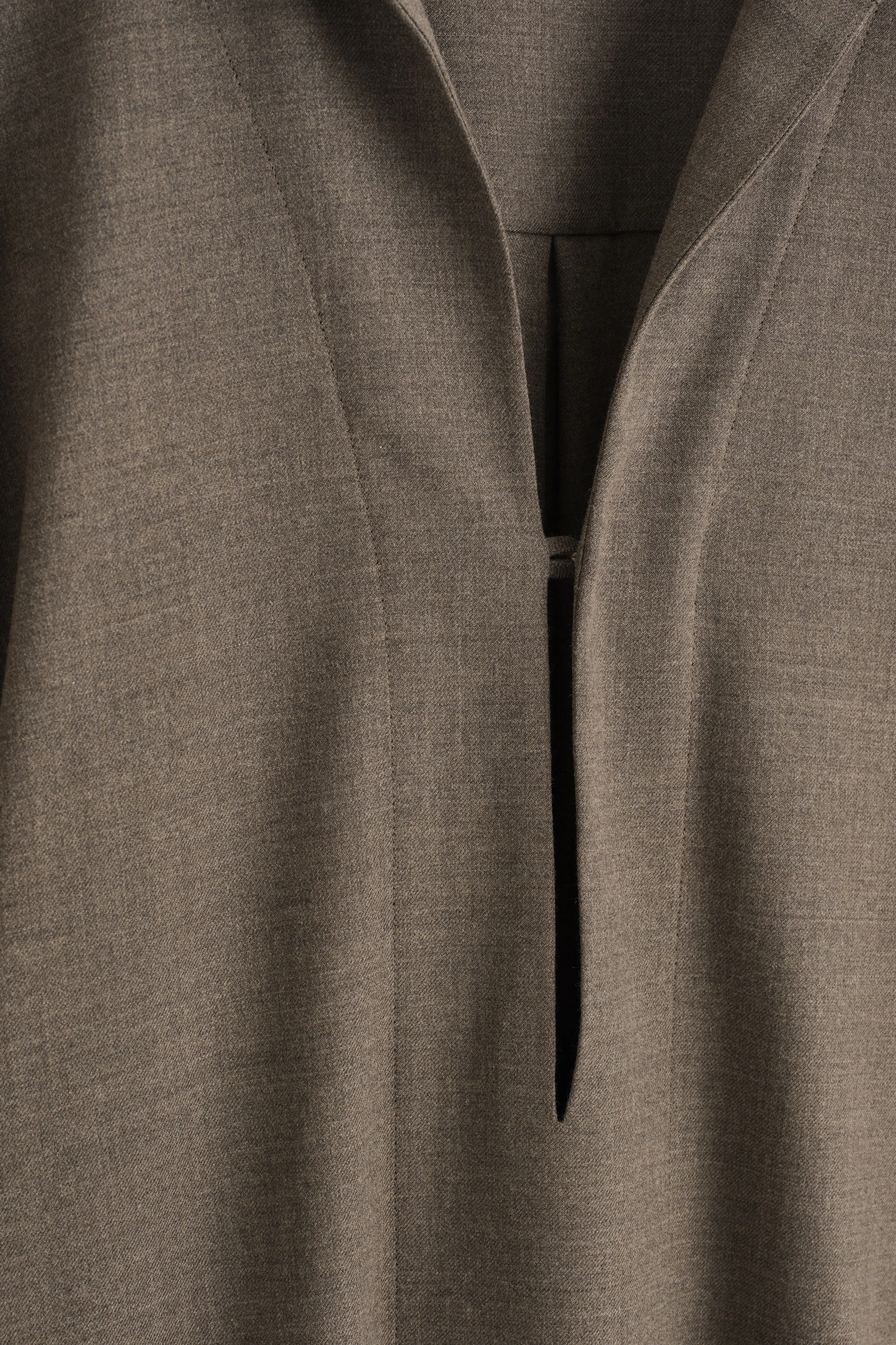 OPEN-COLLAR WOOL-BLEND SHIRT - 2