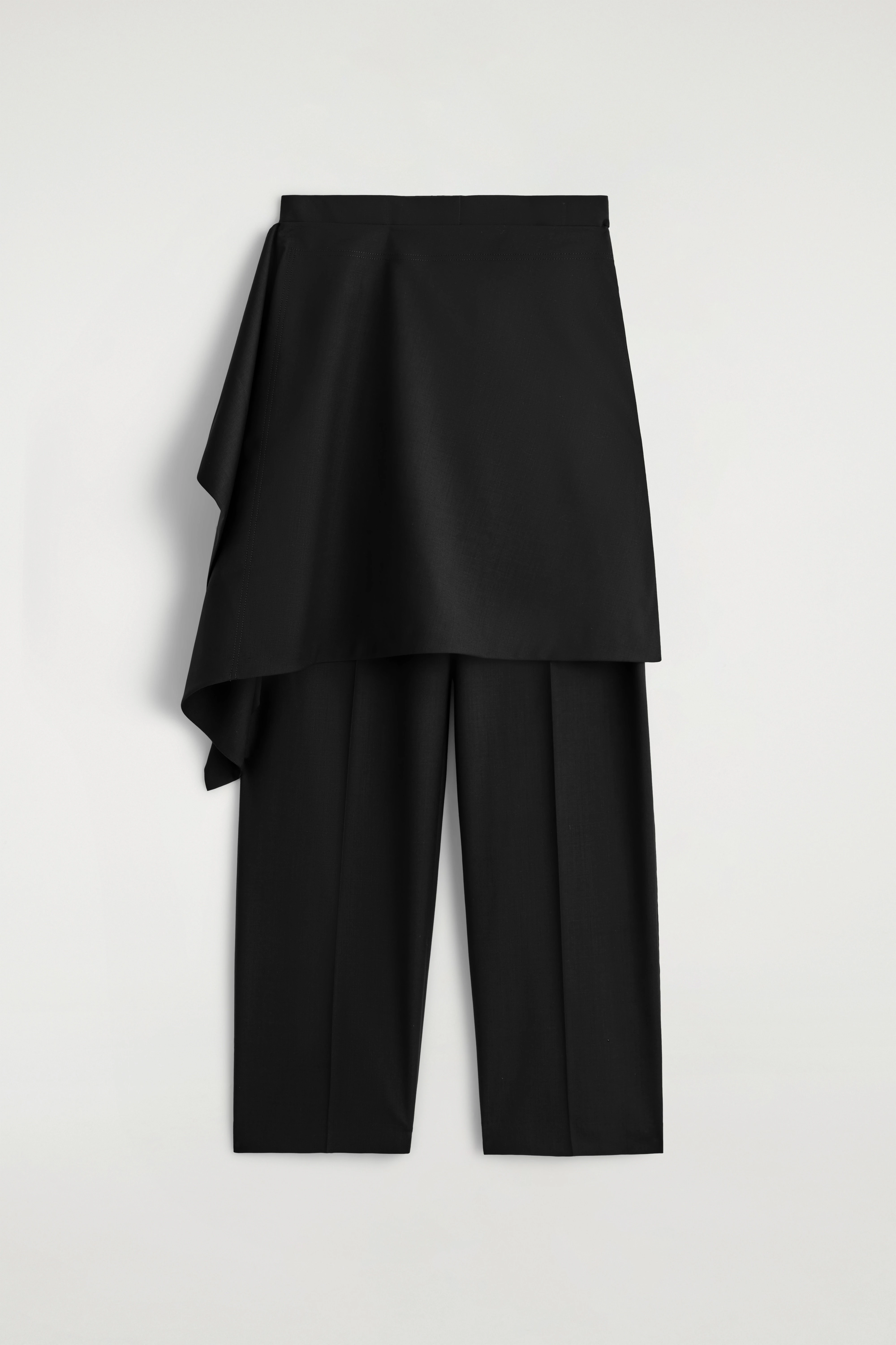 WOOL SKIRT TROUSERS - 1