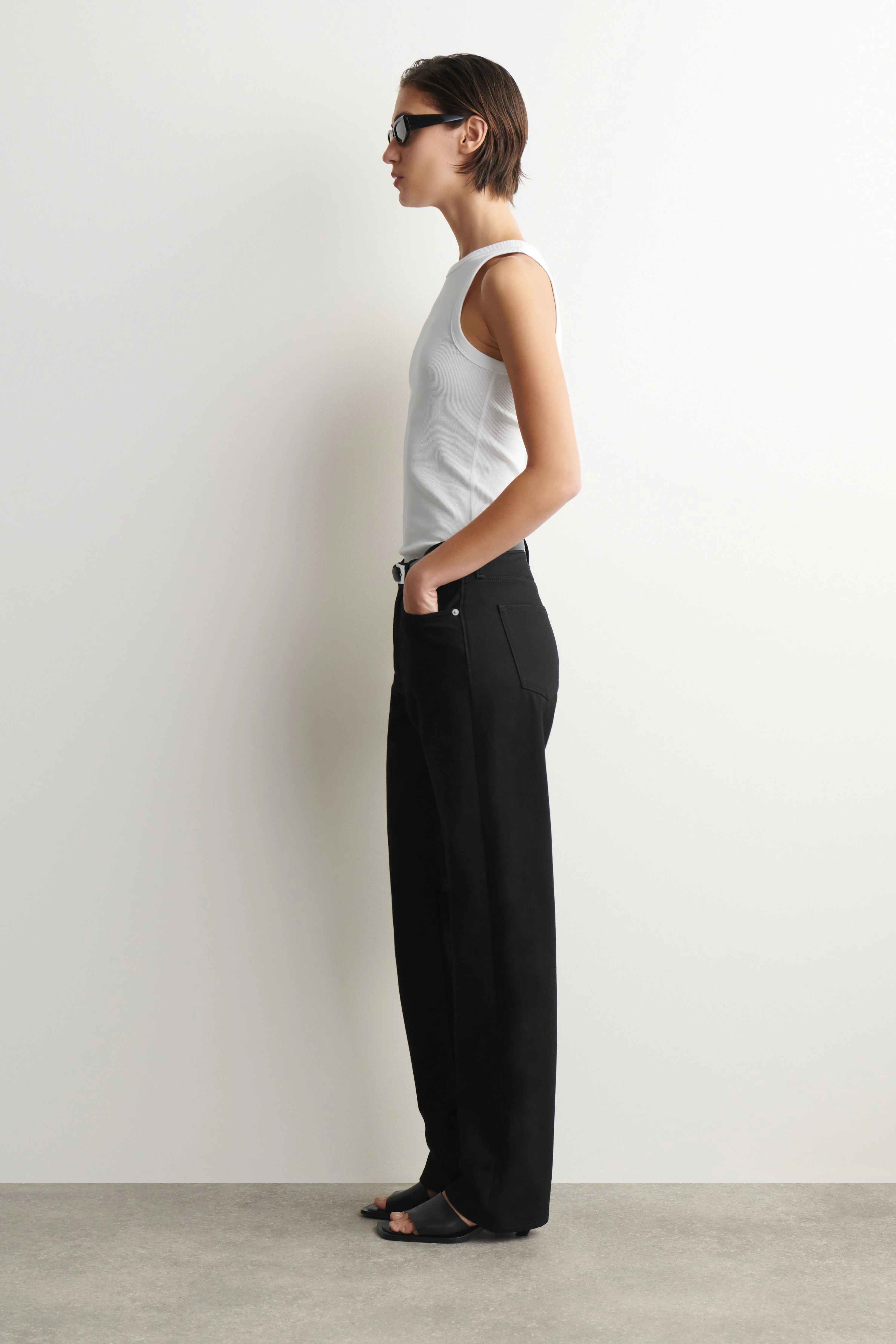 CHORD STRAIGHT-LEG JEANS - 3