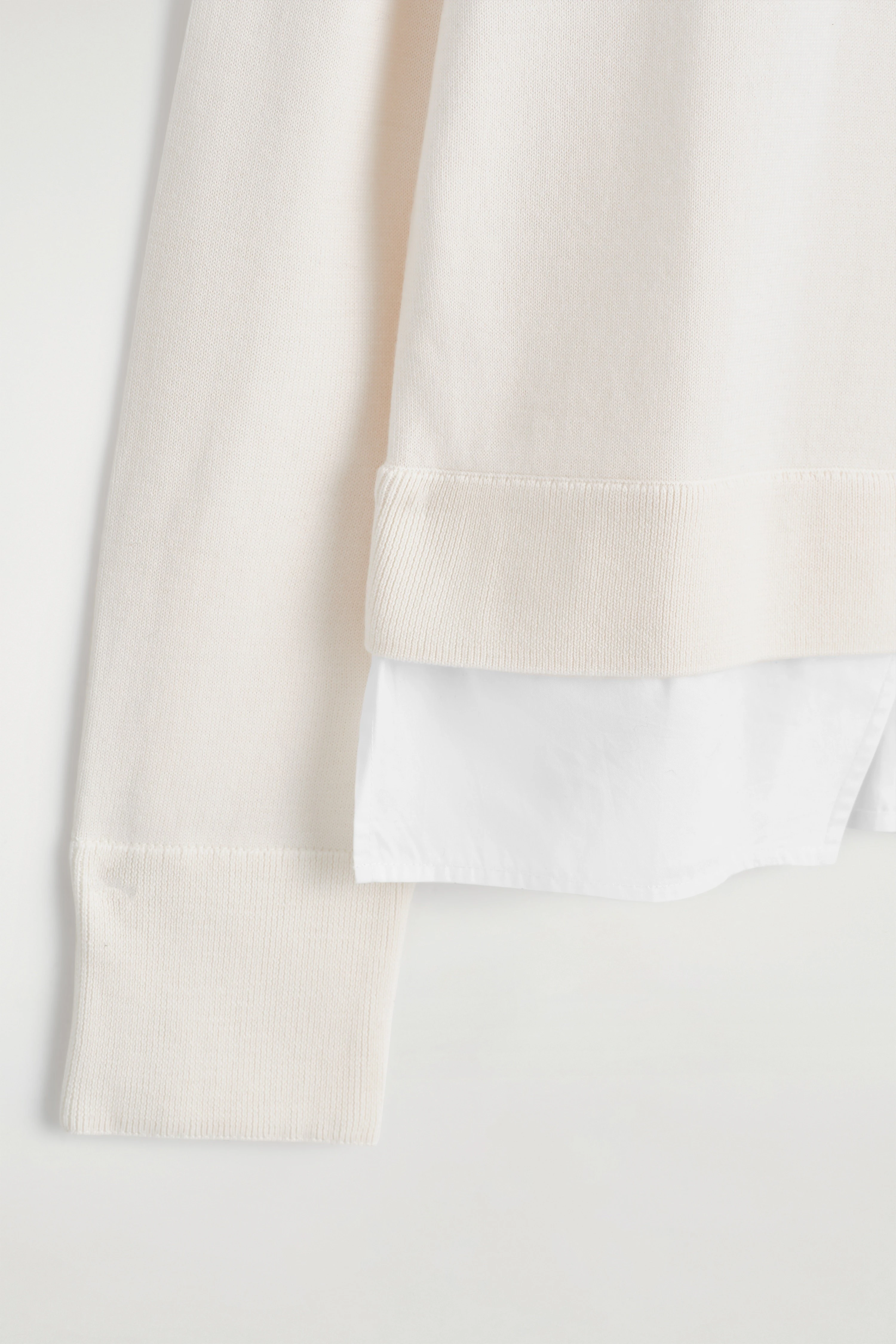 LAYERED MERINO WOOL JUMPER - 2