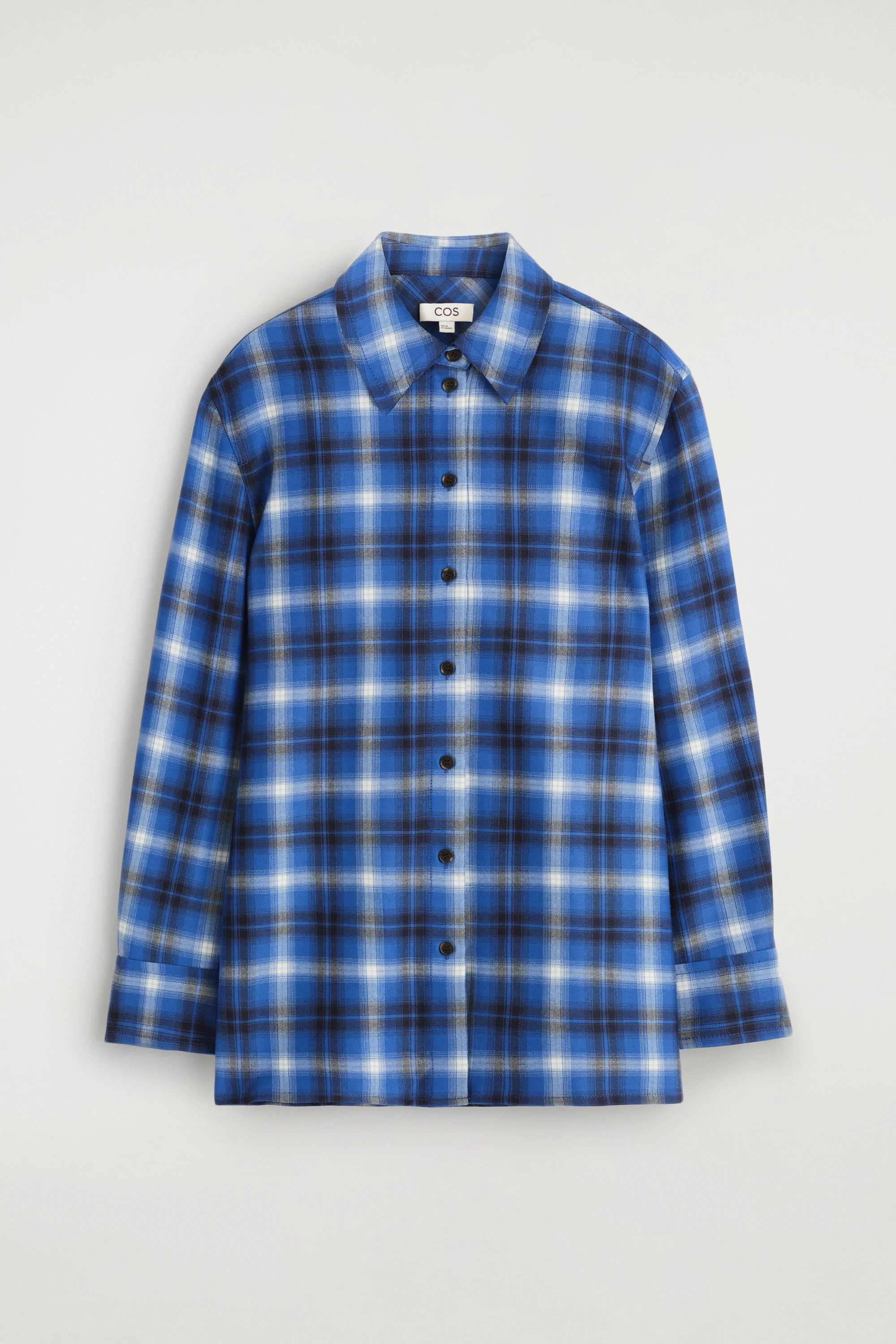 CHECKED FLANNEL SHIRT - 1