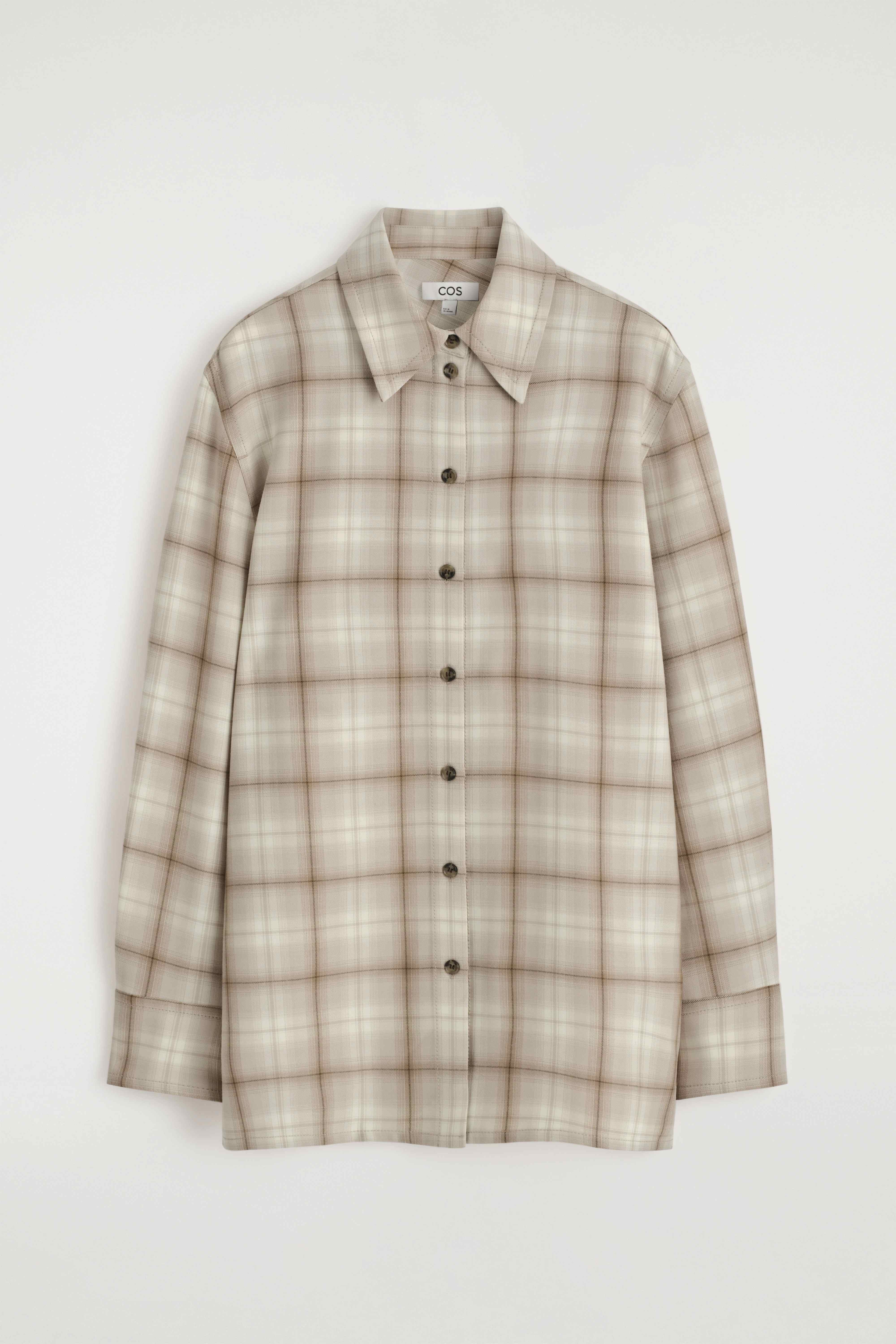 CHECKED FLANNEL SHIRT - 1