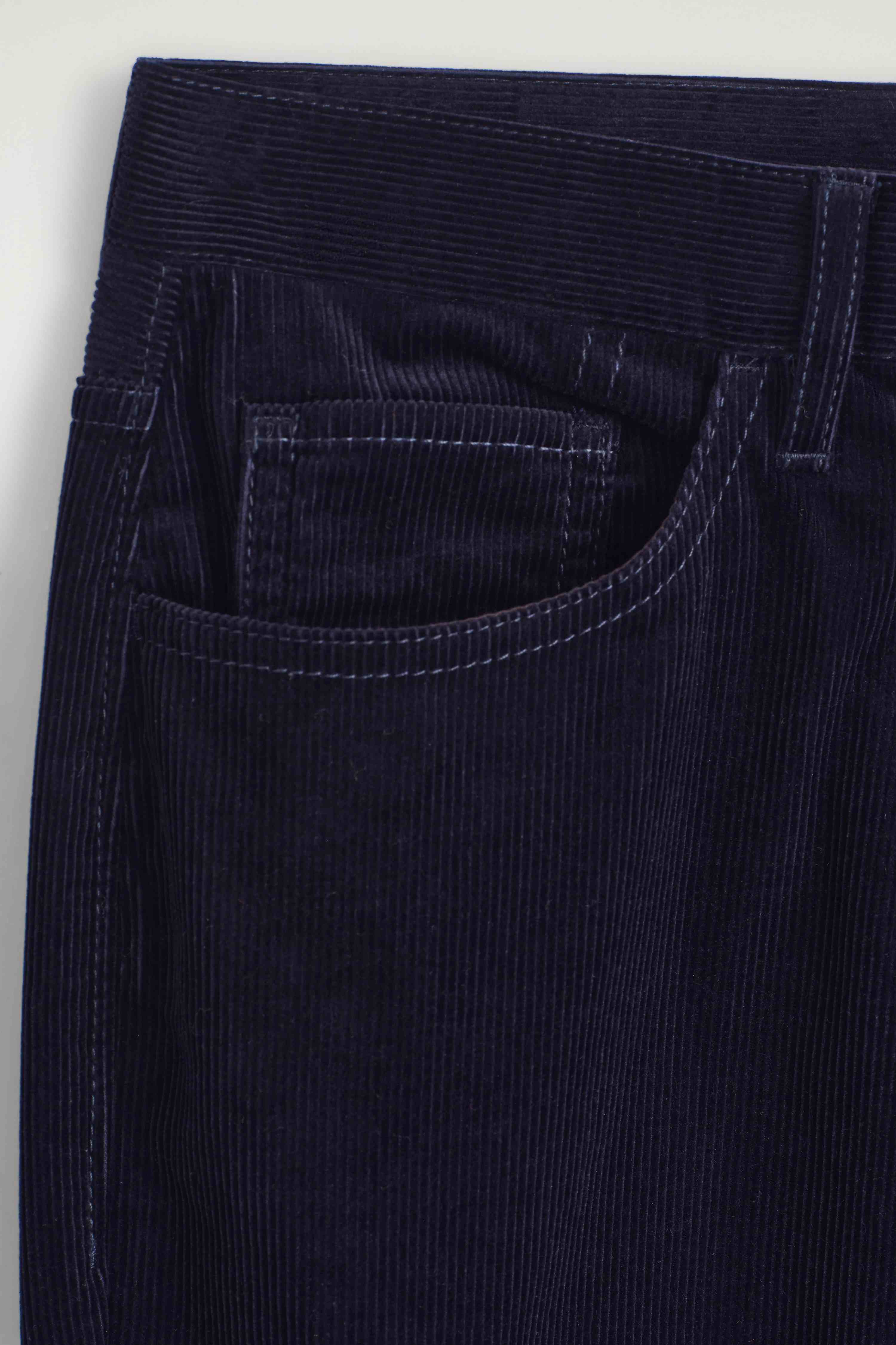 CORDUROY STRAIGHT-LEG TROUSERS - 2
