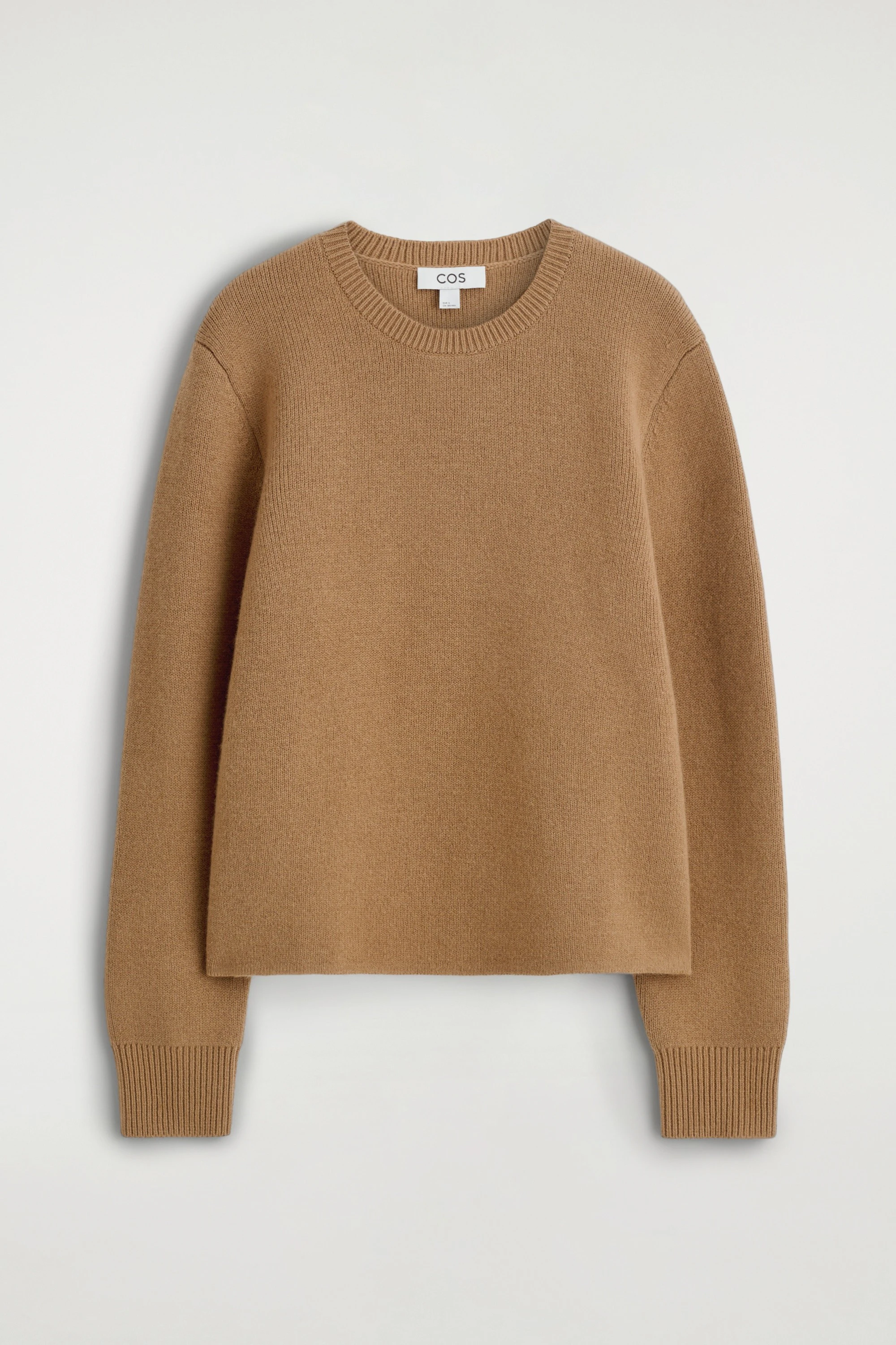 MERINO WOOL CREW-NECK JUMPER - 1