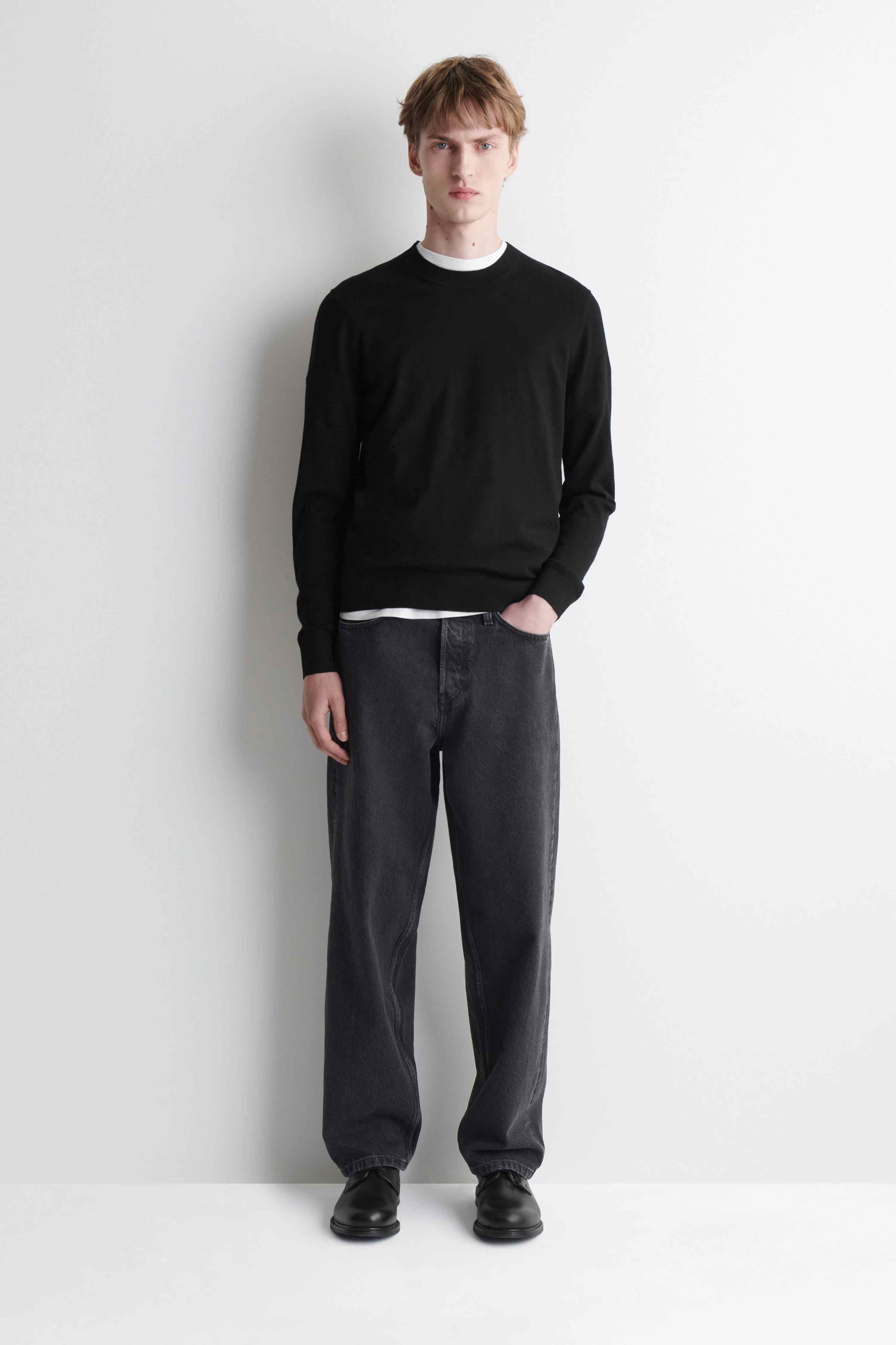 RIDER RELAXED-FIT STRAIGHT-LEG JEANS - 1
