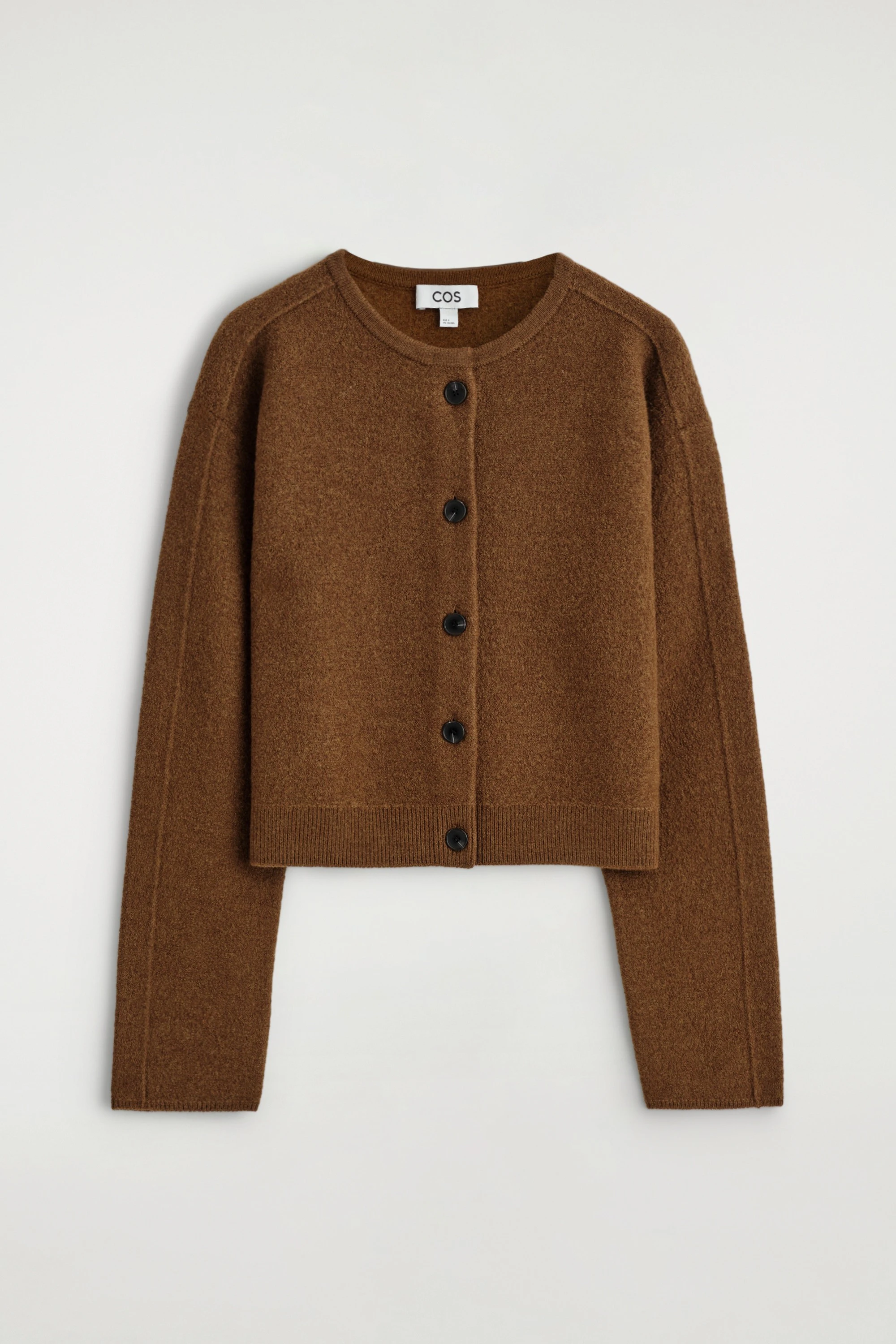 BOILED-WOOL CARDIGAN - 1