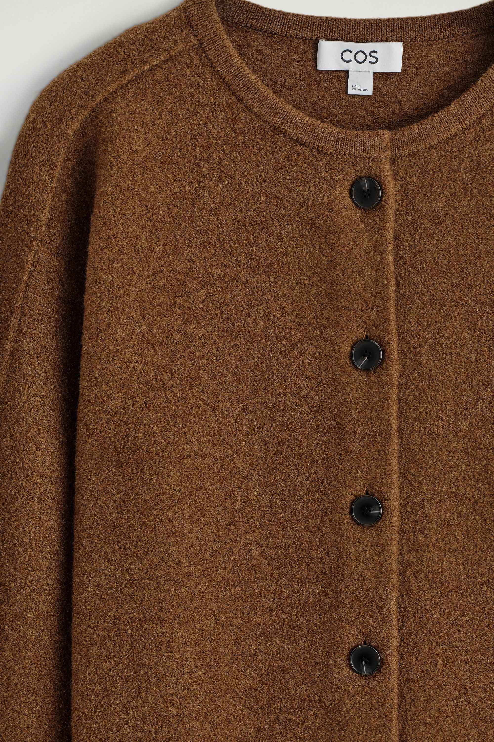 BOILED-WOOL CARDIGAN - 2