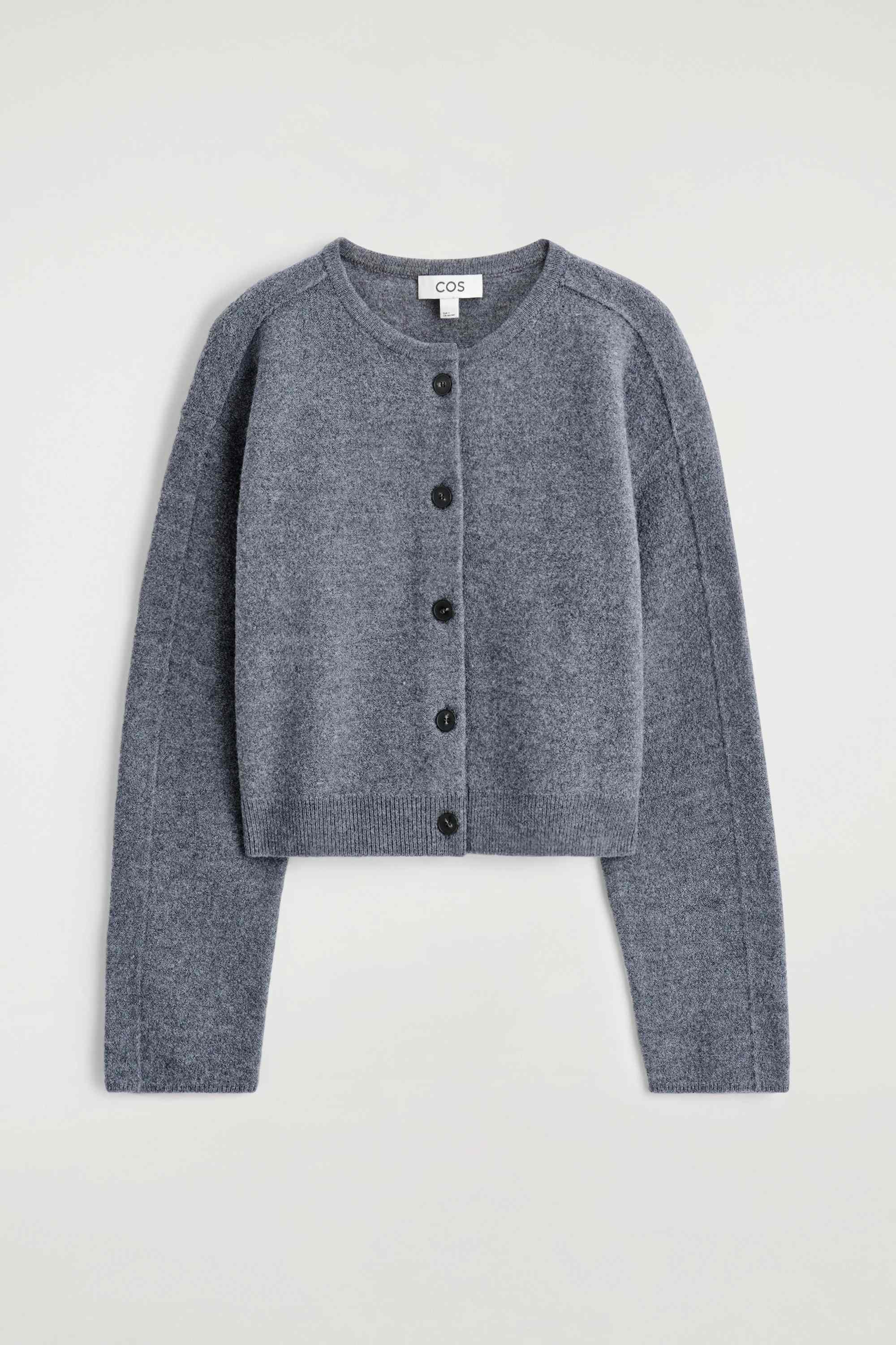 BOILED-WOOL CARDIGAN - 1