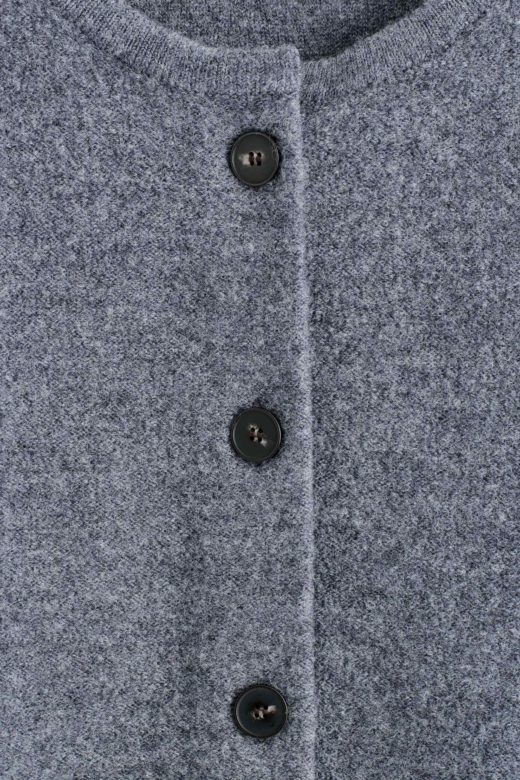 BOILED-WOOL CARDIGAN - 2
