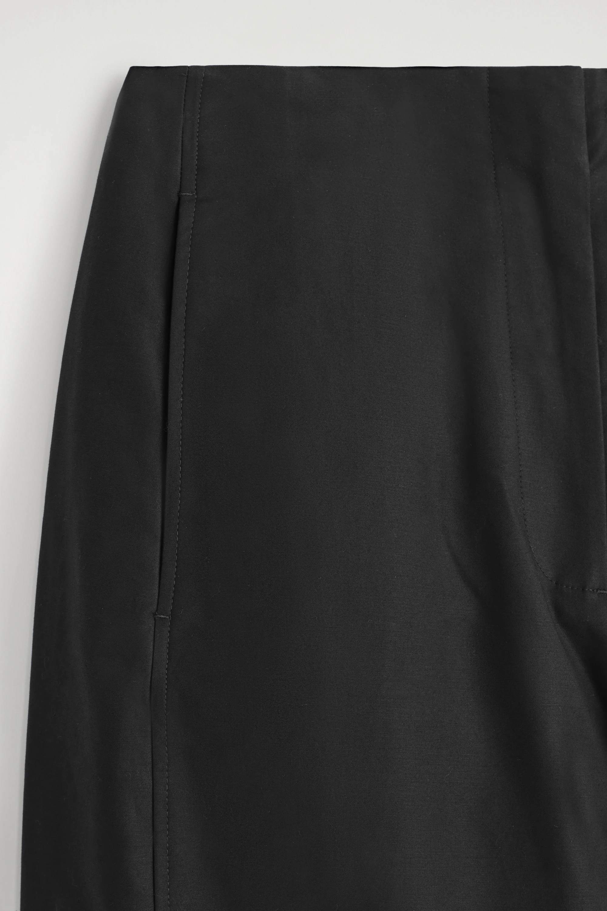 PIMA COTTON BARREL-LEG TROUSERS - 2