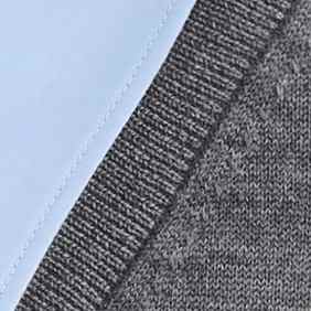 LAYERED MERINO WOOL SHIRT VEST - 3