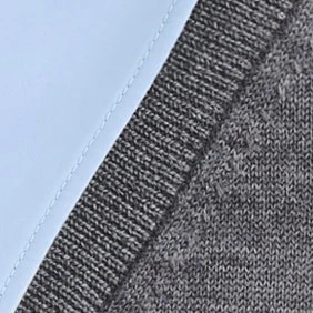 LAYERED MERINO WOOL SHIRT VEST - 3