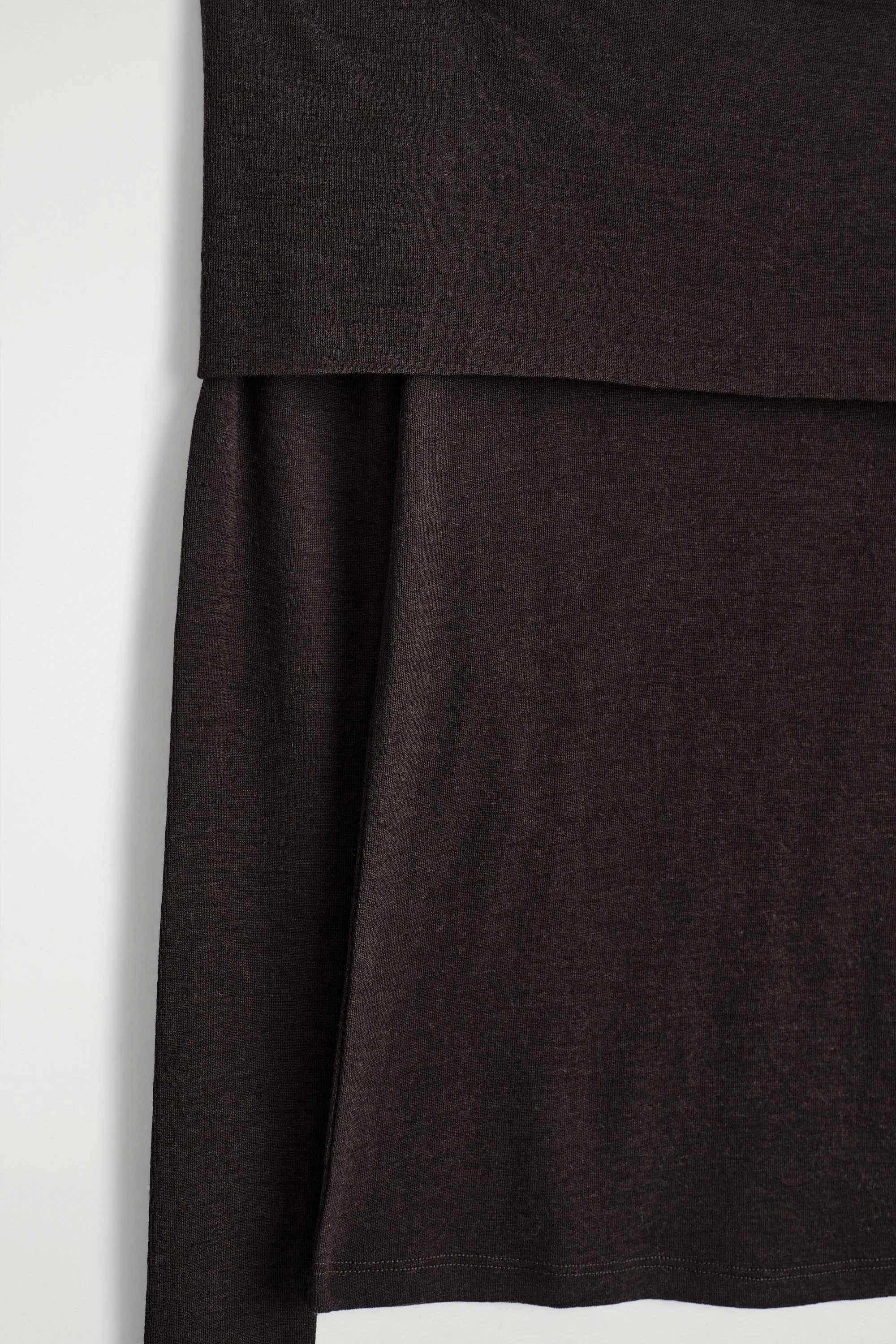 OFF-THE-SHOULDER MERINO WOOL TOP - 2