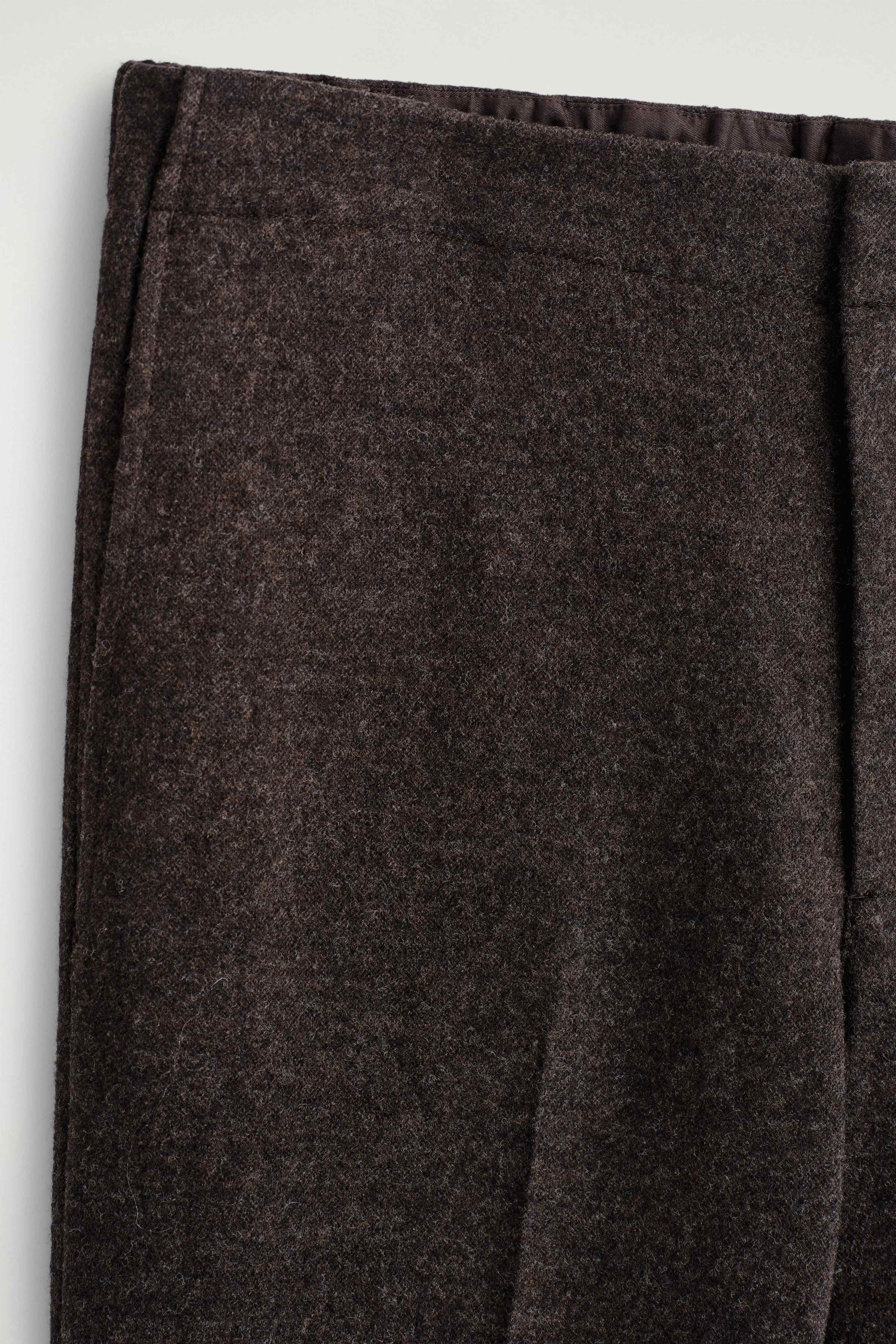 ELASTICATED BOILED-WOOL RELAXED-FIT TROUSERS - 2
