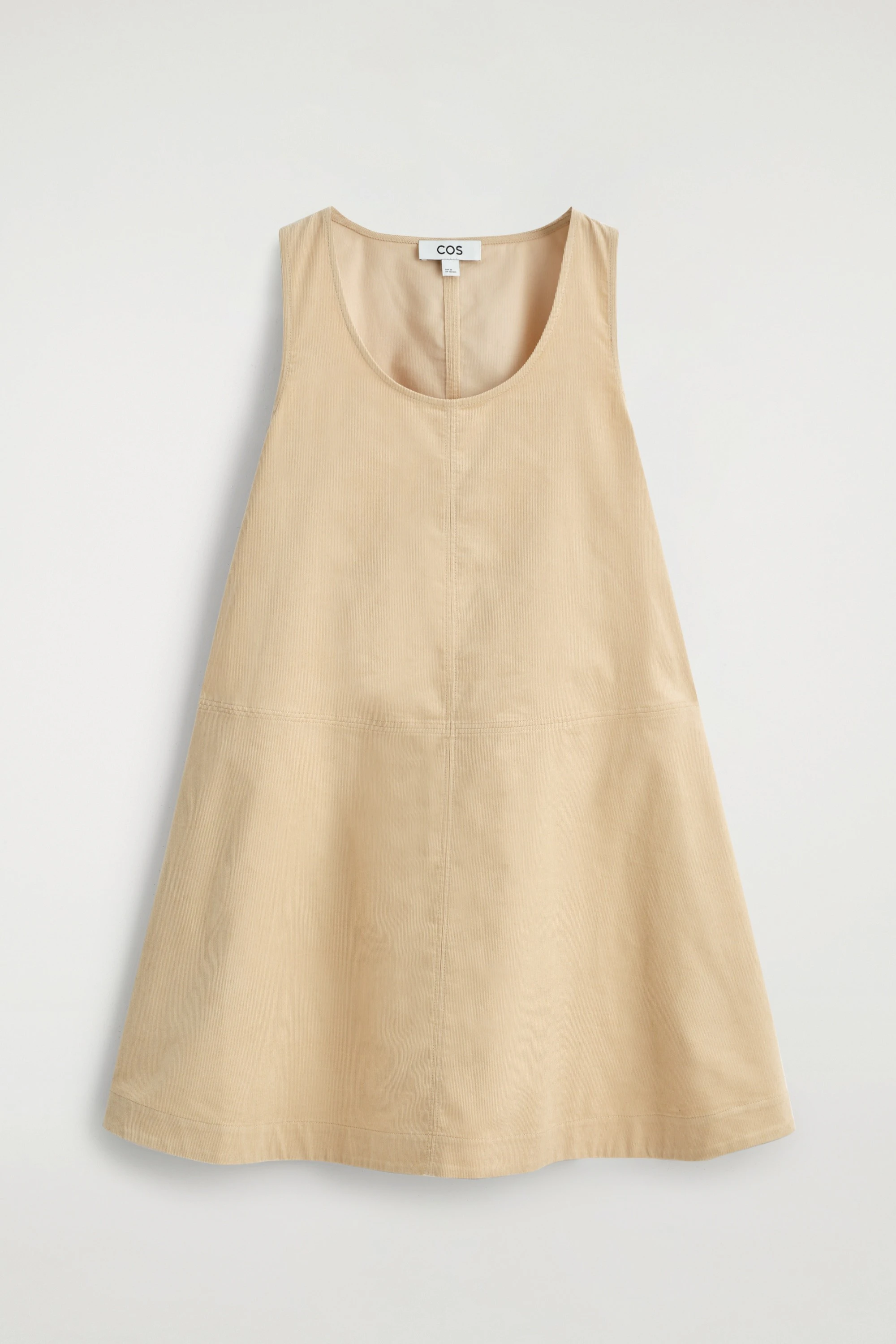 CORDUROY A-LINE MINI DRESS - 1