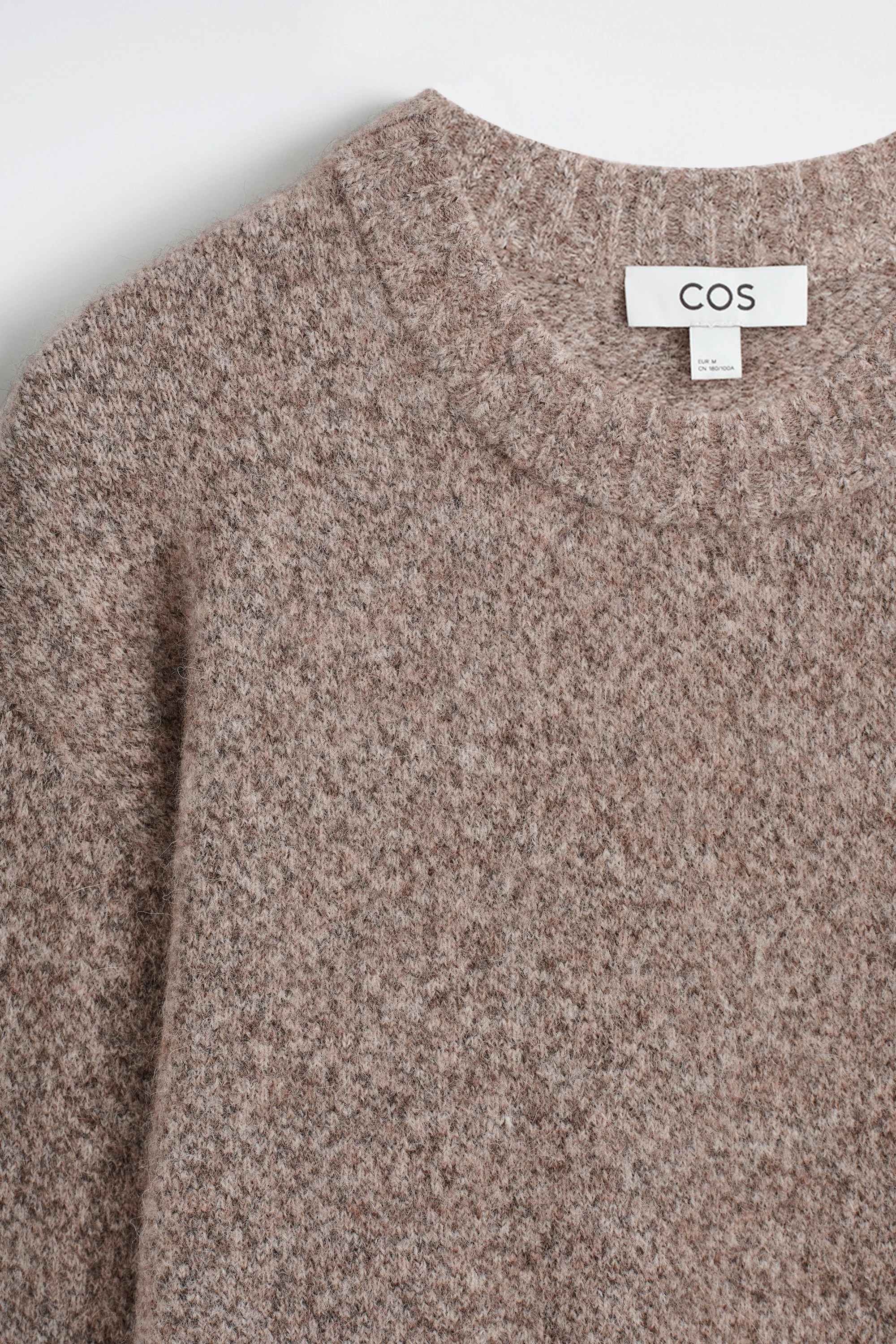 OVERSIZED ALPACA-BLEND CREW-NECK JUMPER - 3