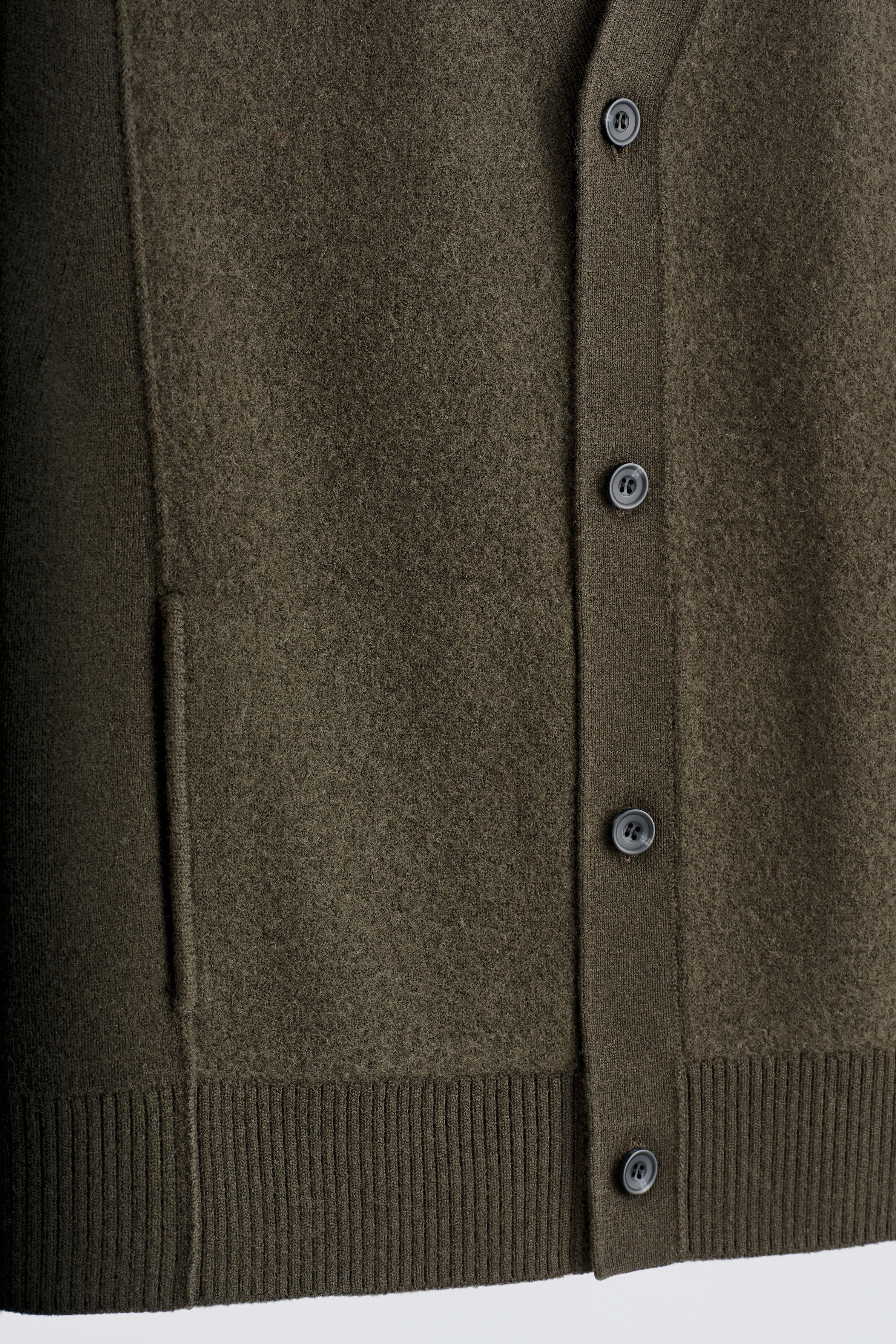 BUTTONED BOILED-WOOL VEST - 2