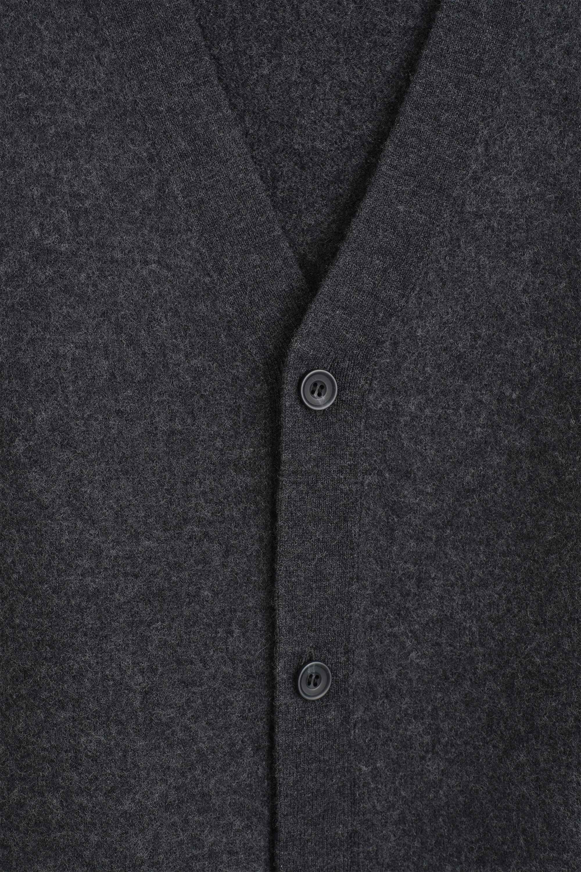 BUTTONED BOILED-WOOL VEST - 7