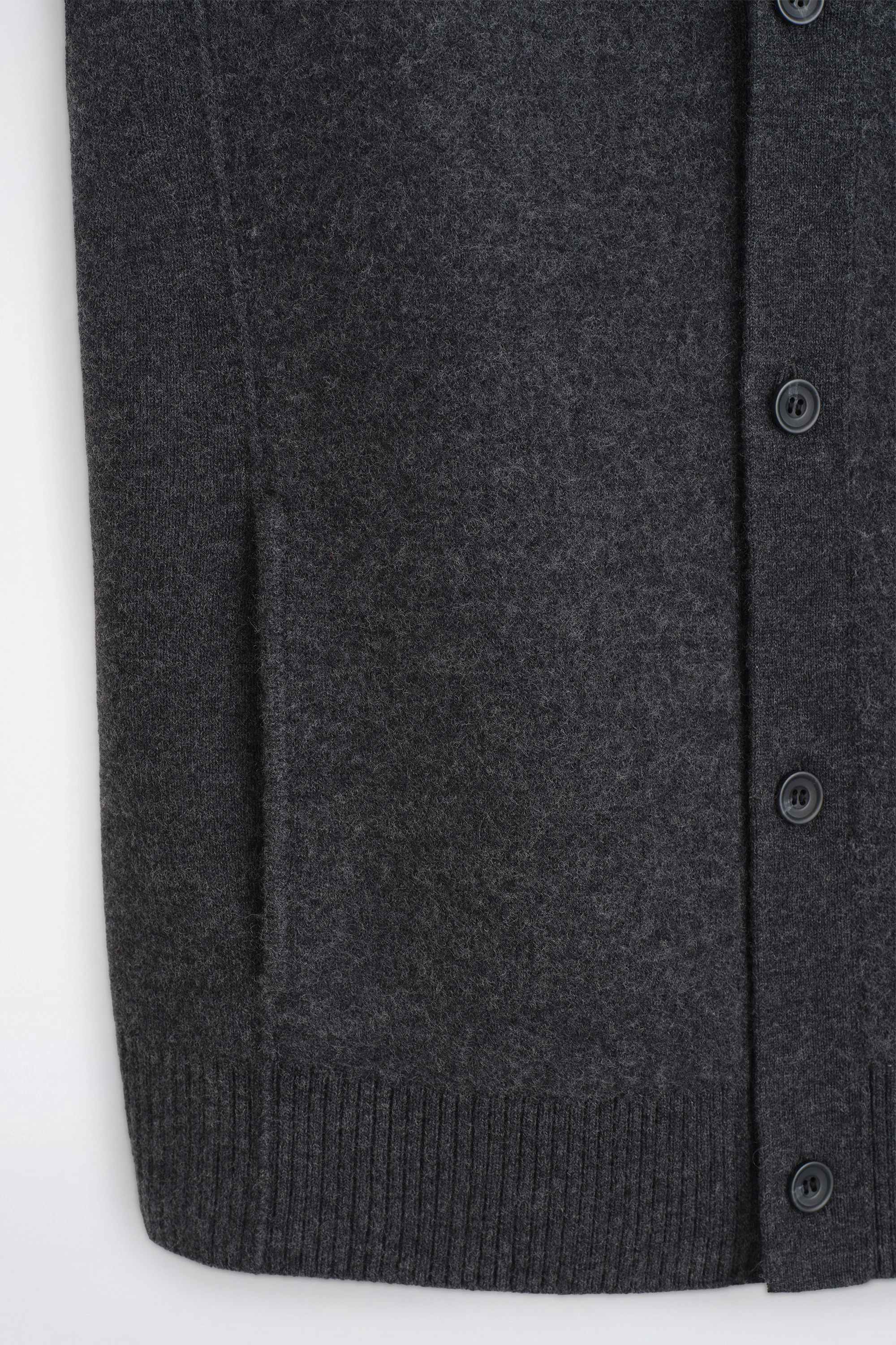 BUTTONED BOILED-WOOL VEST - 8