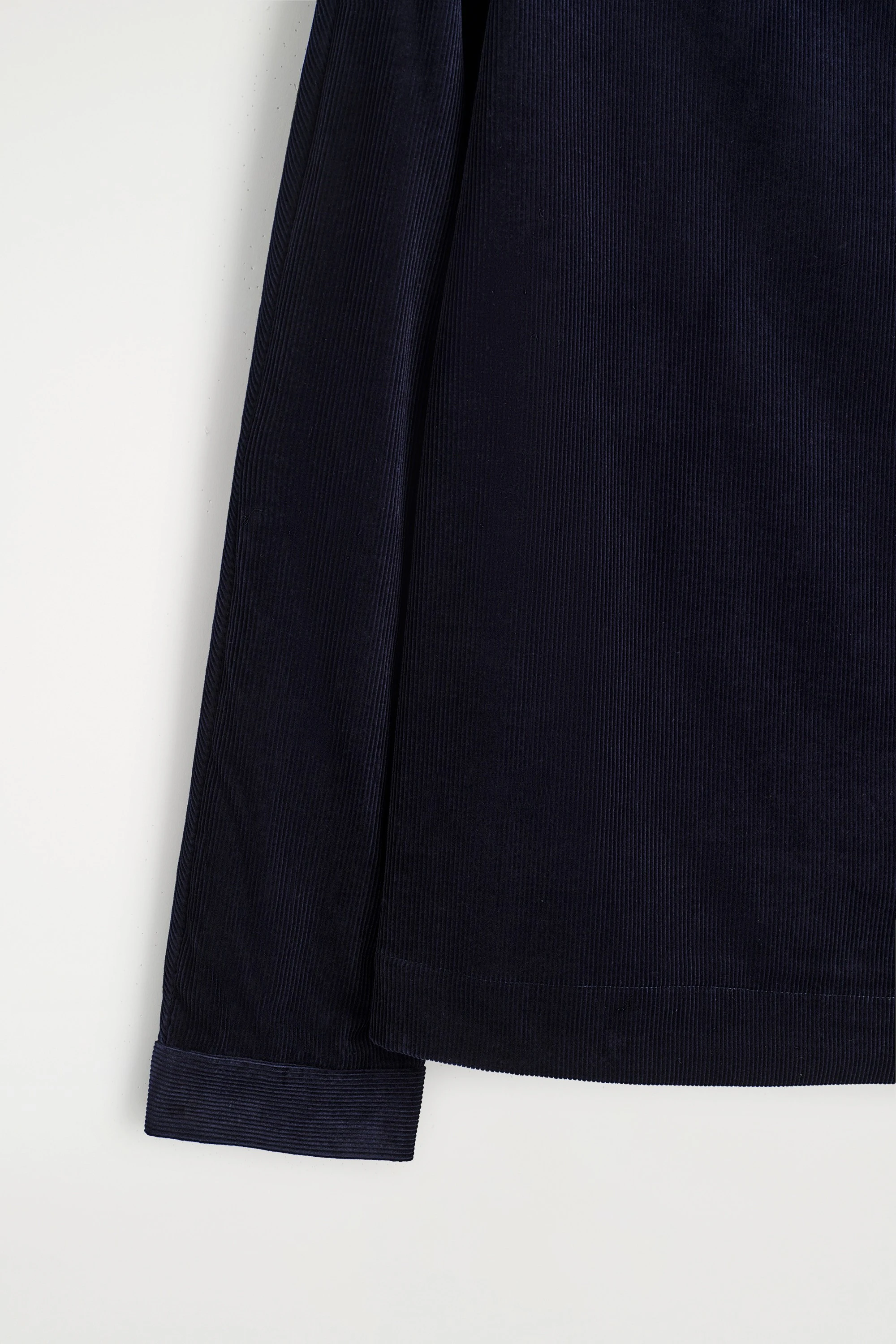 STRAIGHT-NECK CORDUROY TOP - 2