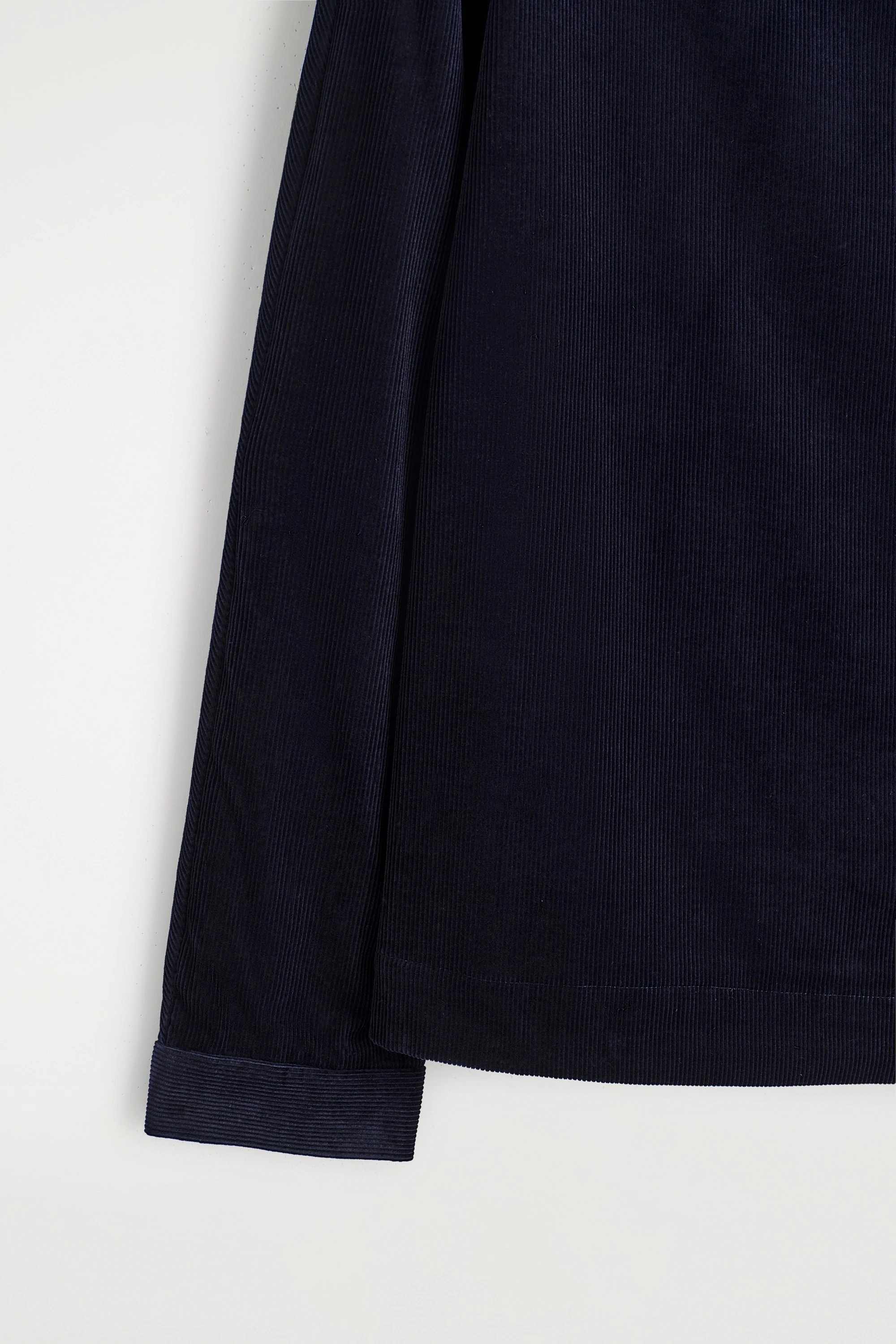 STRAIGHT-NECK CORDUROY TOP - 2