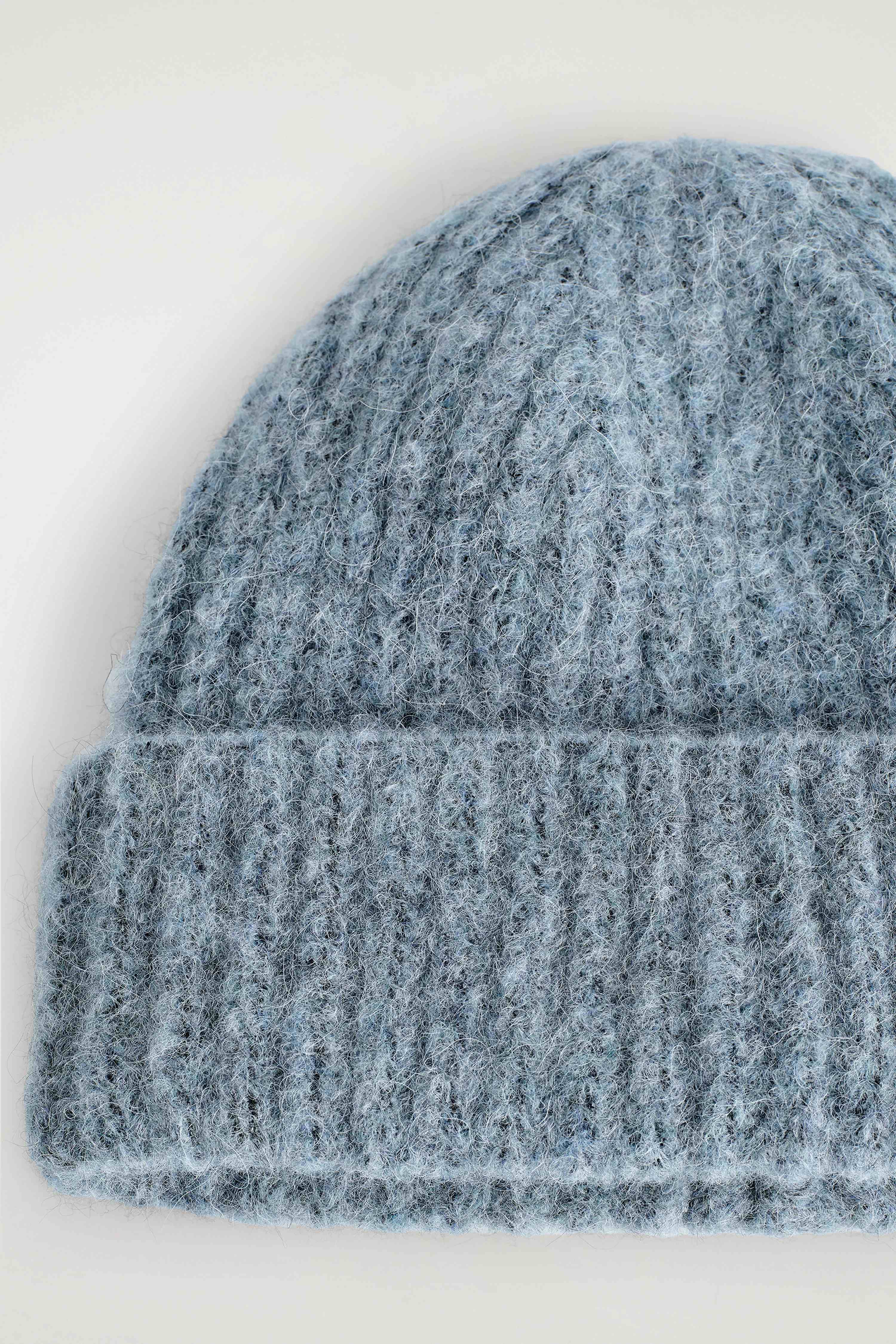 ALPACA-BLEND FISHERMAN BEANIE