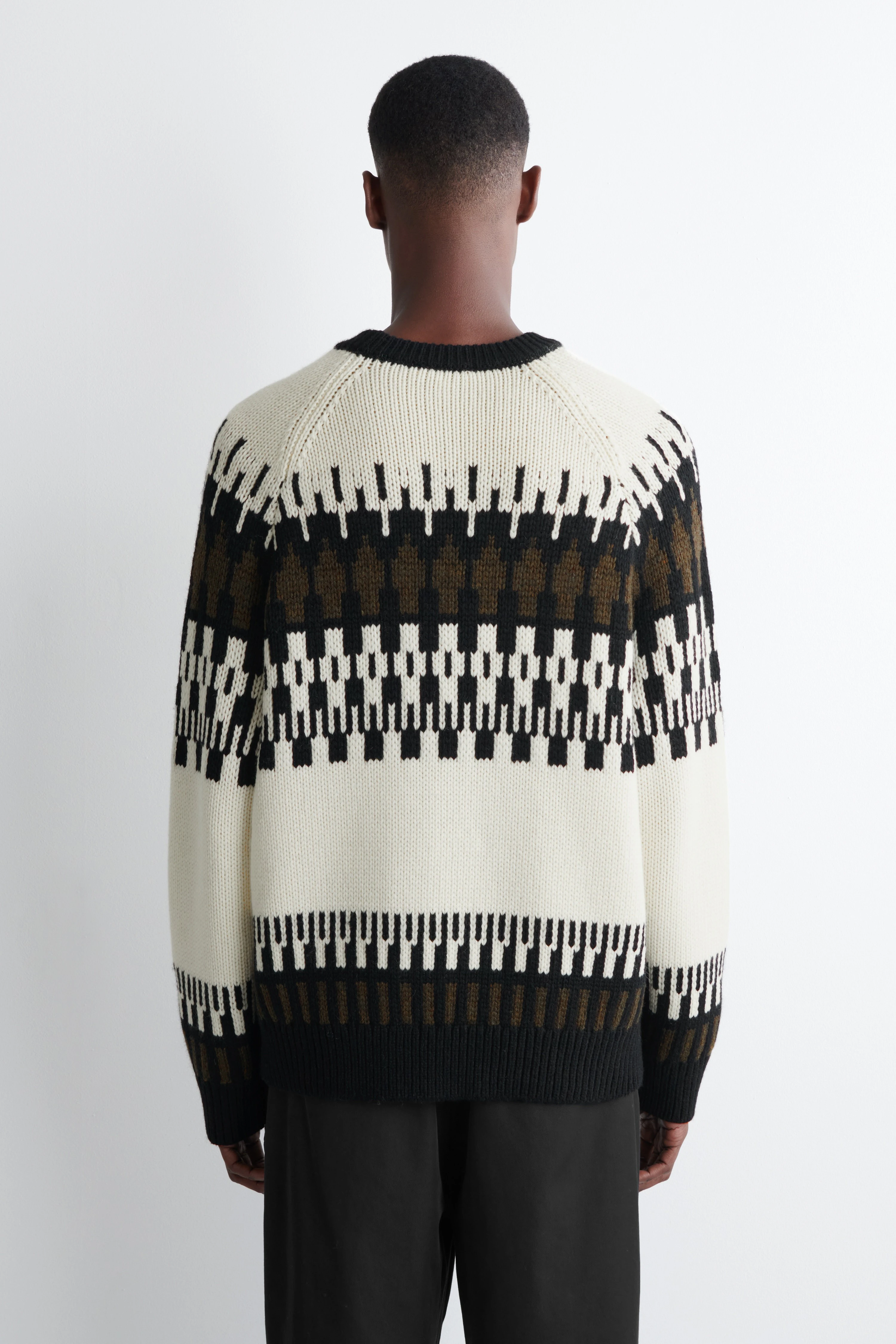 FAIR ISLE WOOL-CASHMERE JUMPER