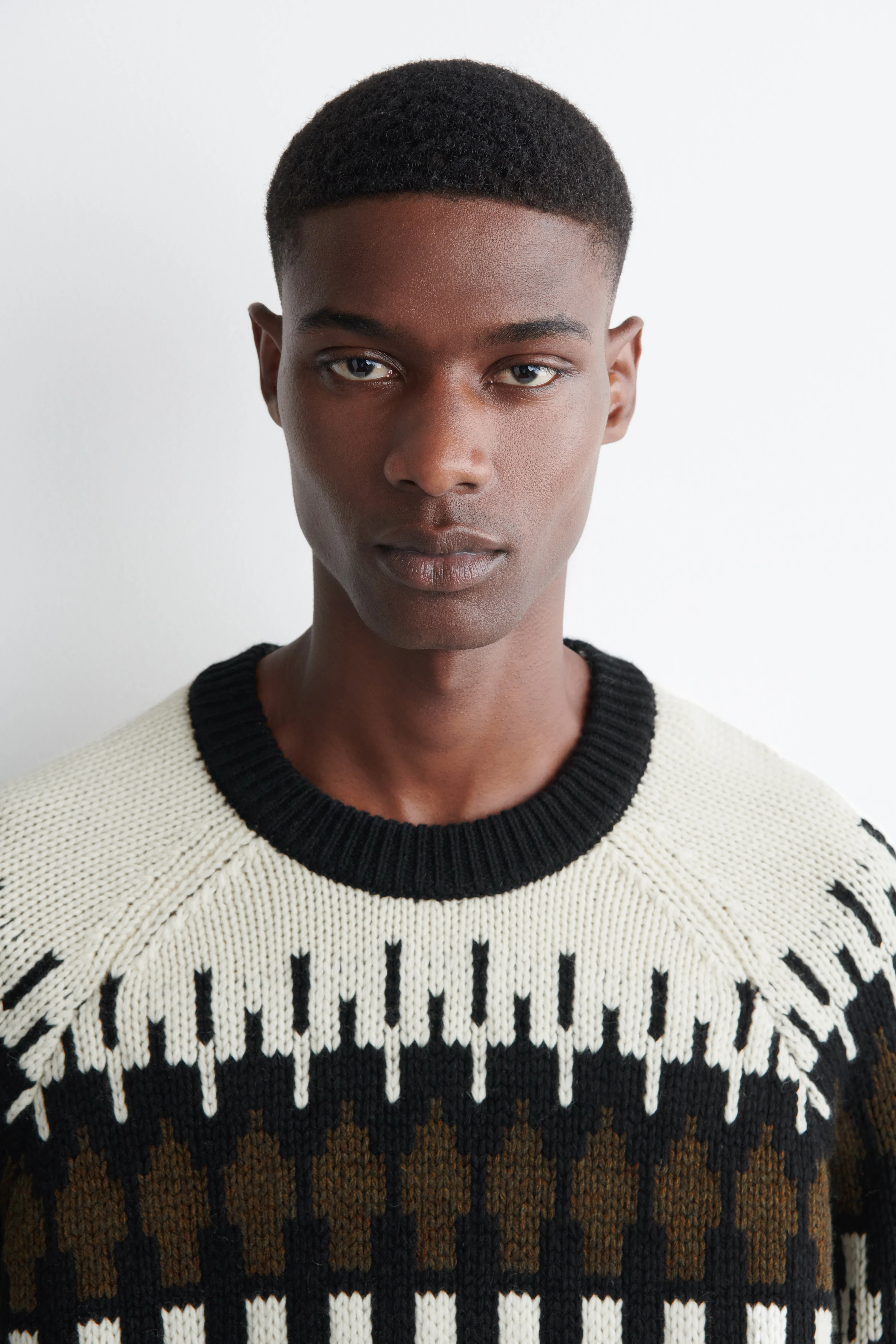 FAIR ISLE WOOL-CASHMERE JUMPER - 5