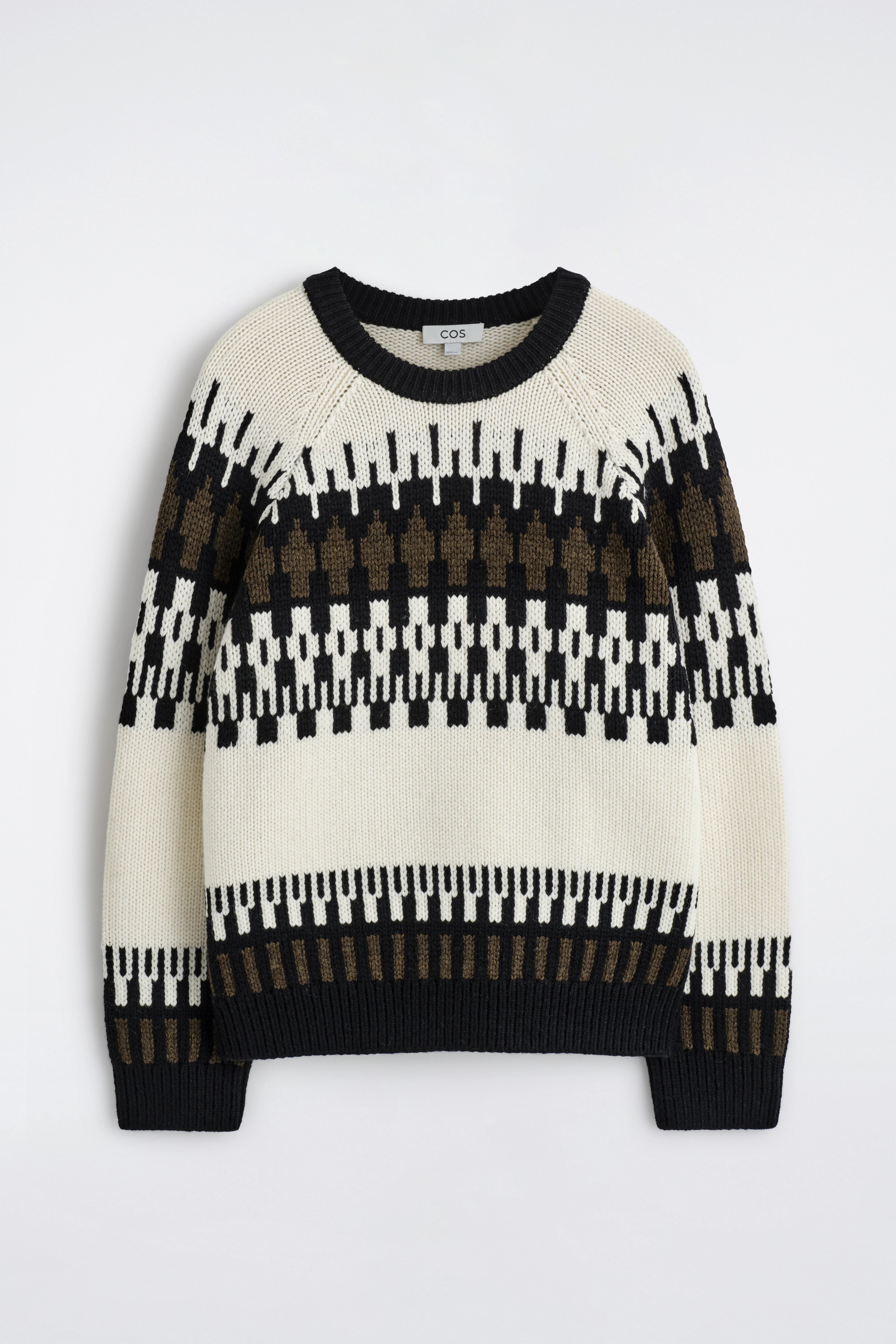 FAIR ISLE WOOL-CASHMERE JUMPER - 6