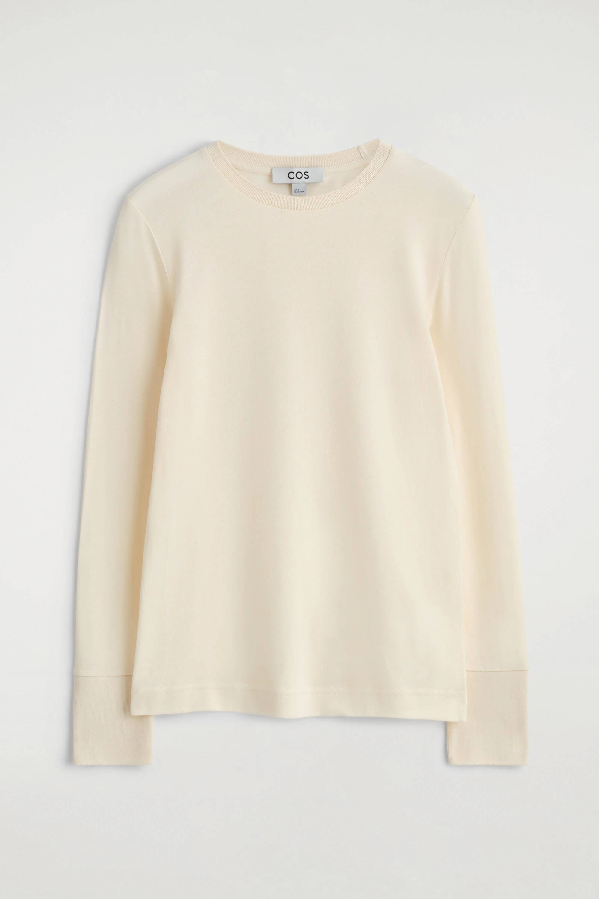 COTTON-JERSEY LONG-SLEEVED TOP