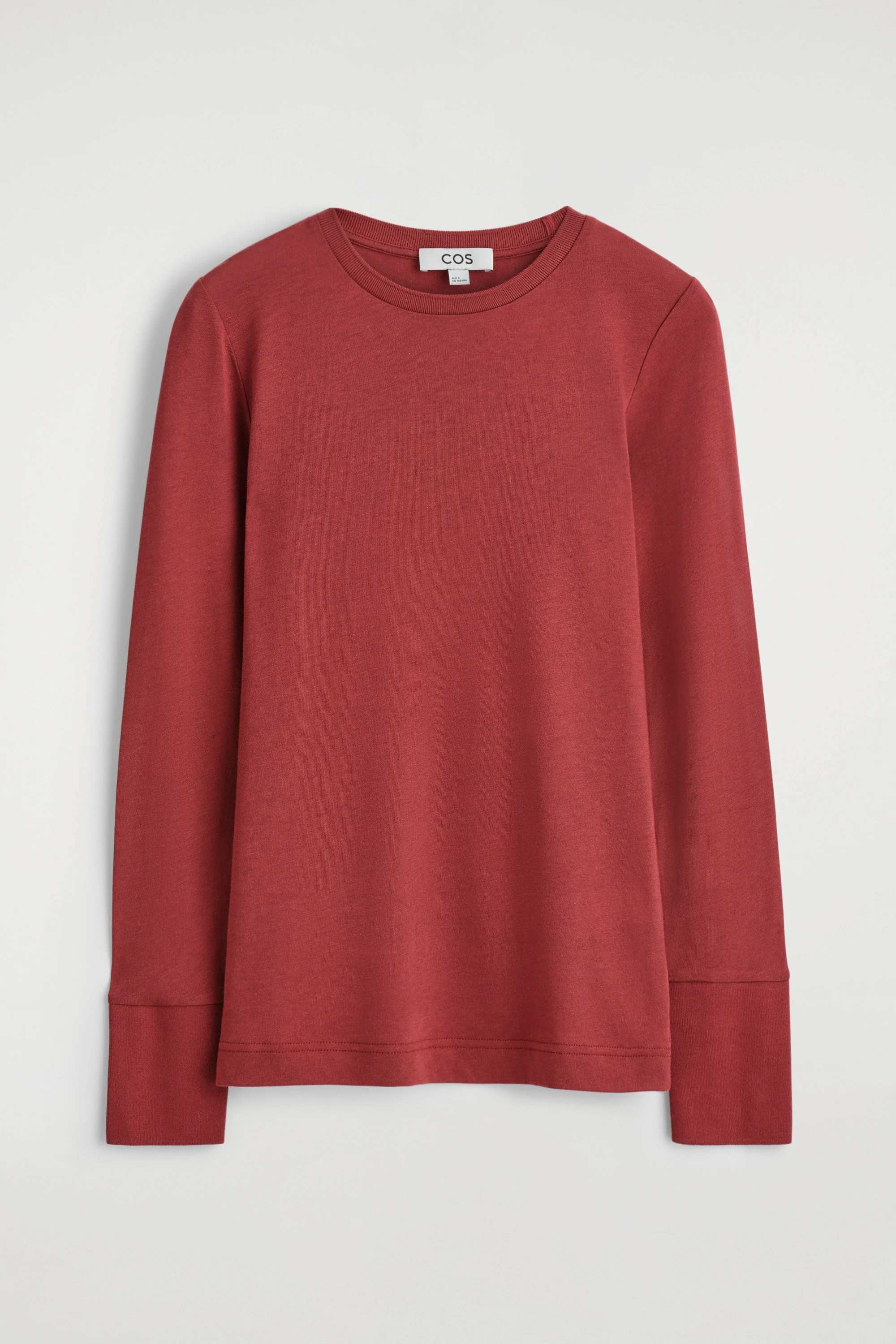 COTTON-JERSEY LONG-SLEEVED TOP - 1