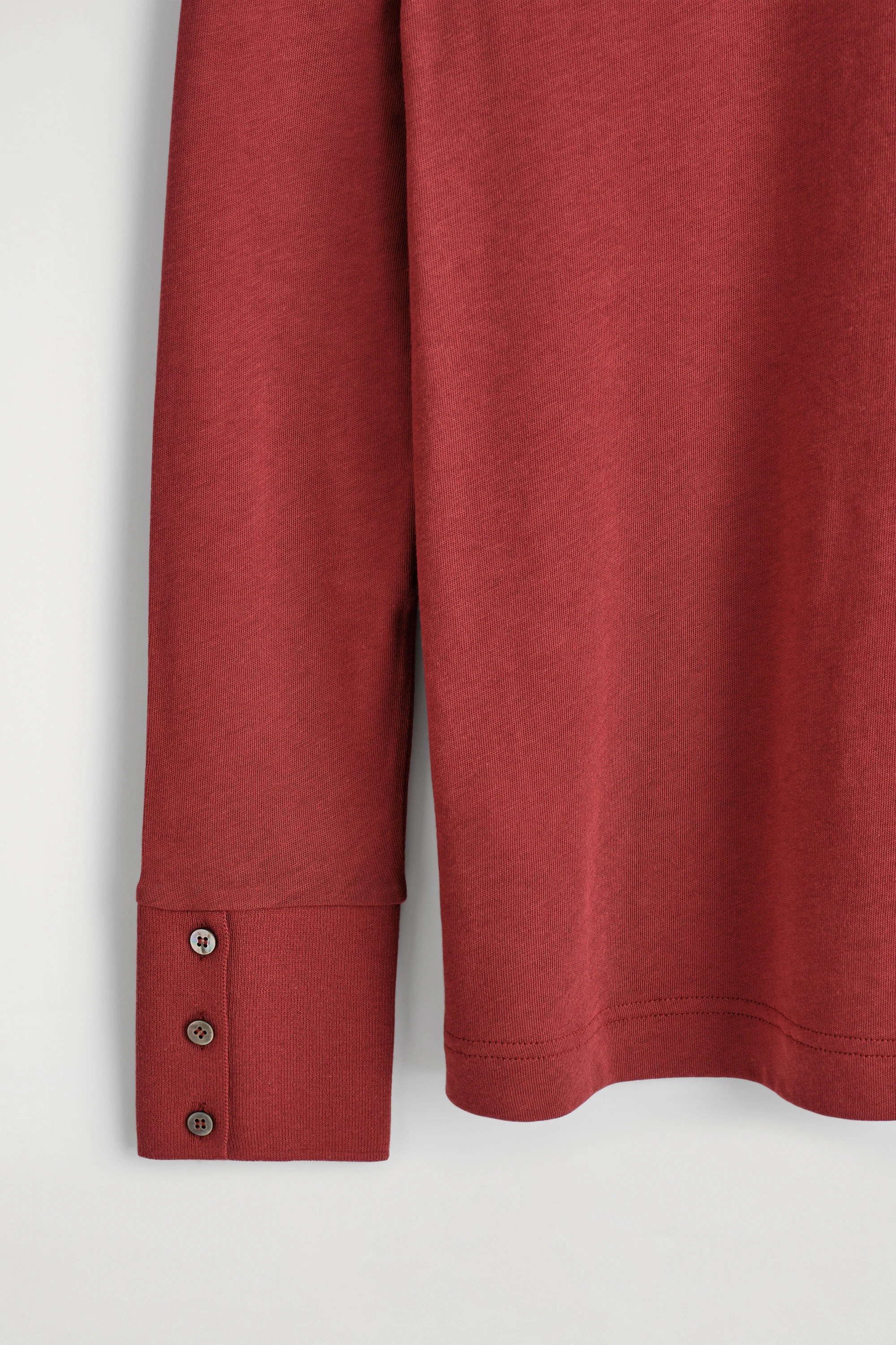 COTTON-JERSEY LONG-SLEEVED TOP