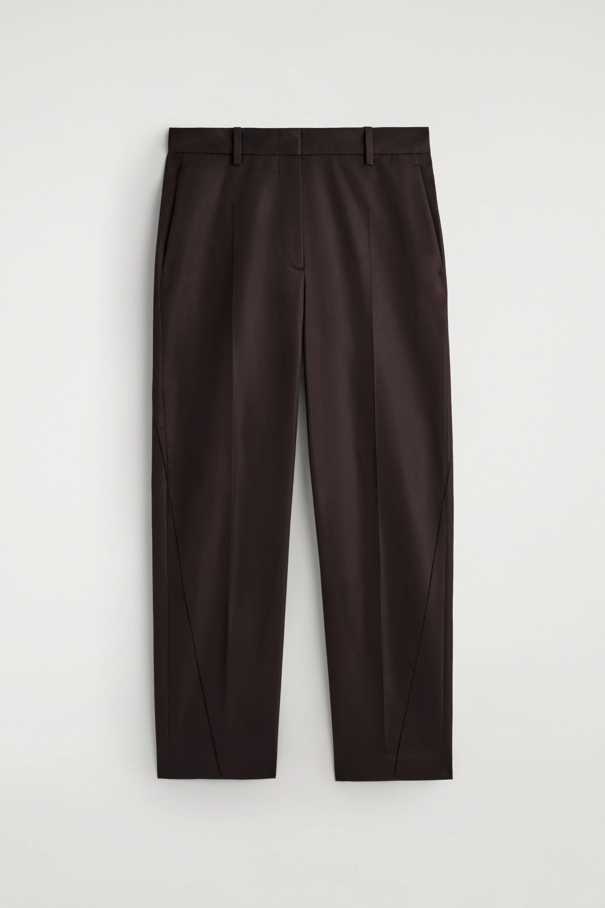 EMBROIDERED COTTON TROUSERS - 5